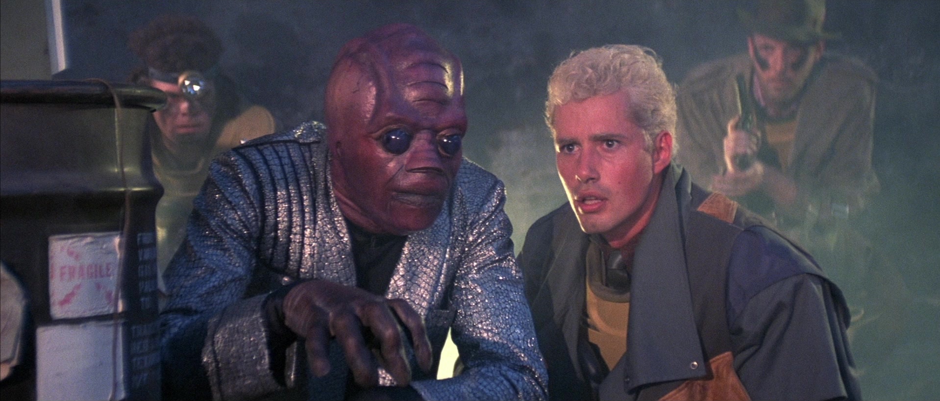 The Adventures of Buckaroo Banzai Across the 8th Dimension (1984), wide, 2.34:1 — film still