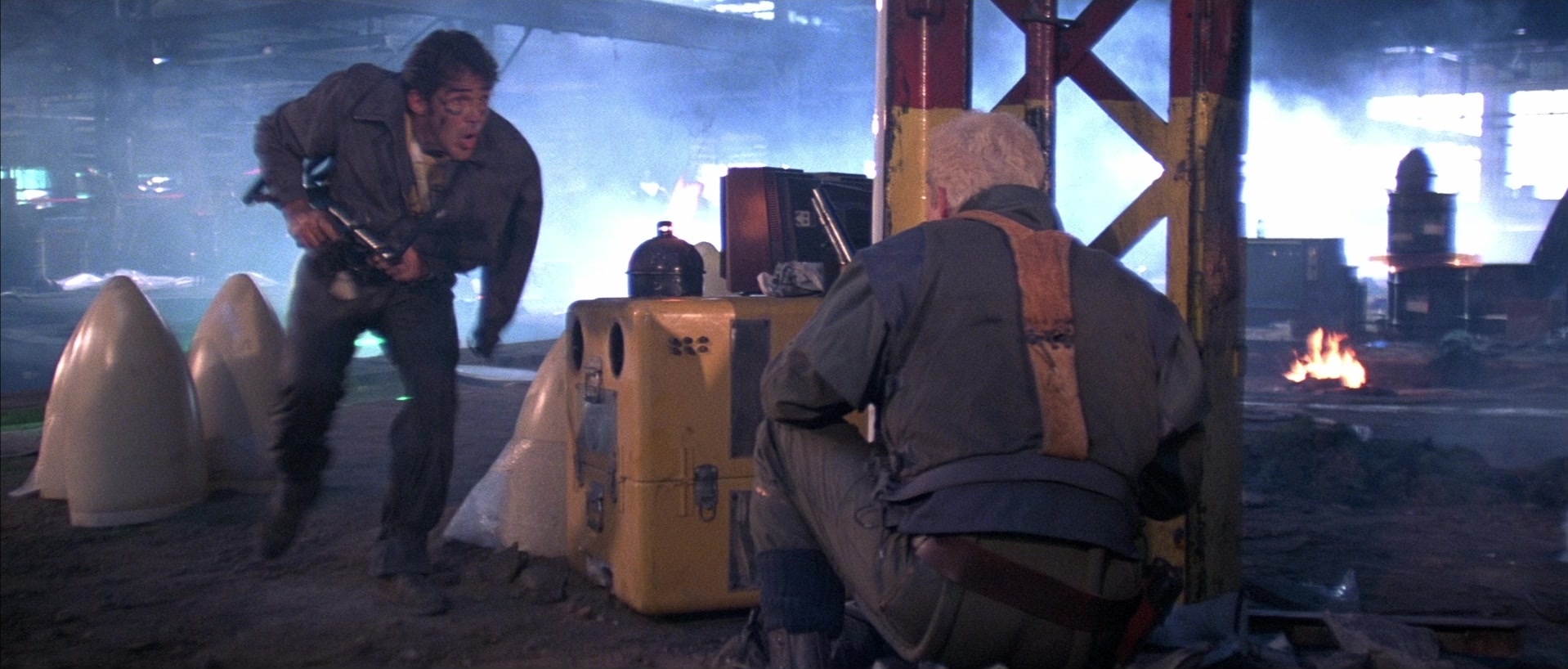 The Adventures of Buckaroo Banzai Across the 8th Dimension (1984), wide, 2.34:1 — film still