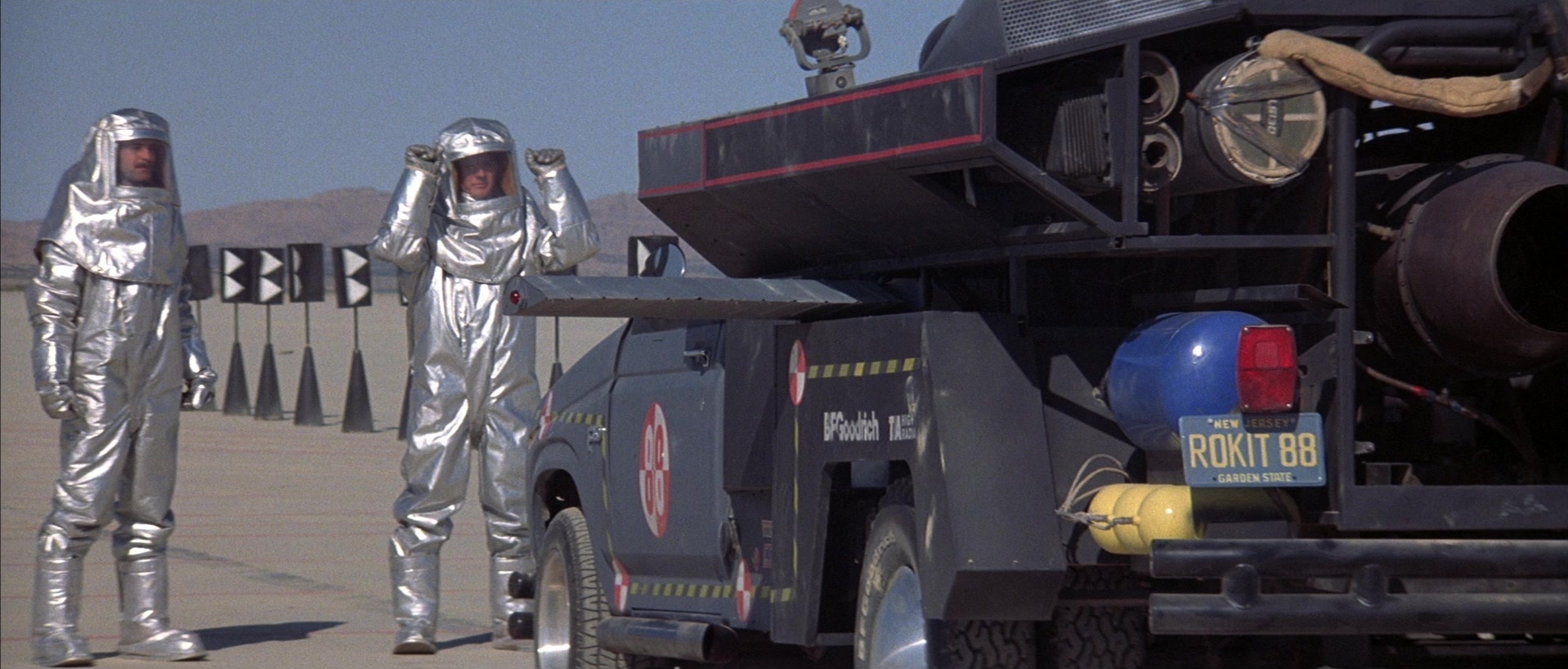 The Adventures of Buckaroo Banzai Across the 8th Dimension (1984), wide, 2.34:1 — film still