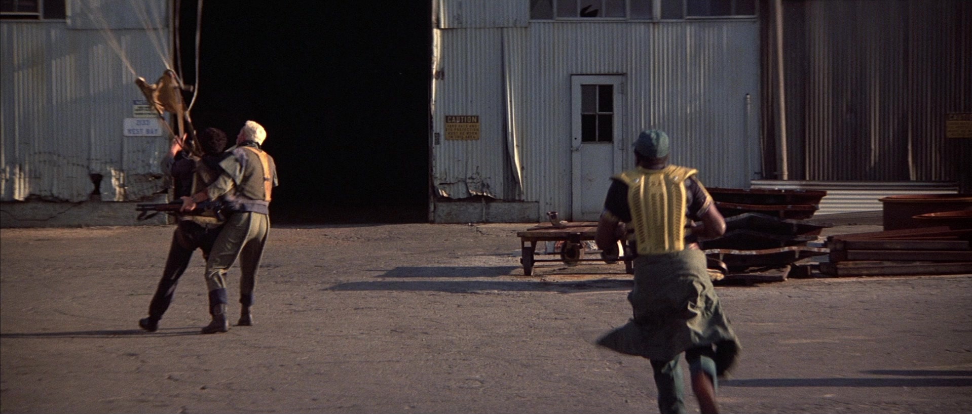 The Adventures of Buckaroo Banzai Across the 8th Dimension (1984), wide, 2.34:1 — film still