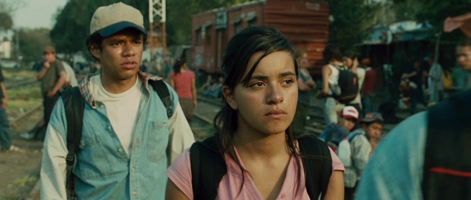 Sin nombre (2009), wide, 2.35:1 — film still