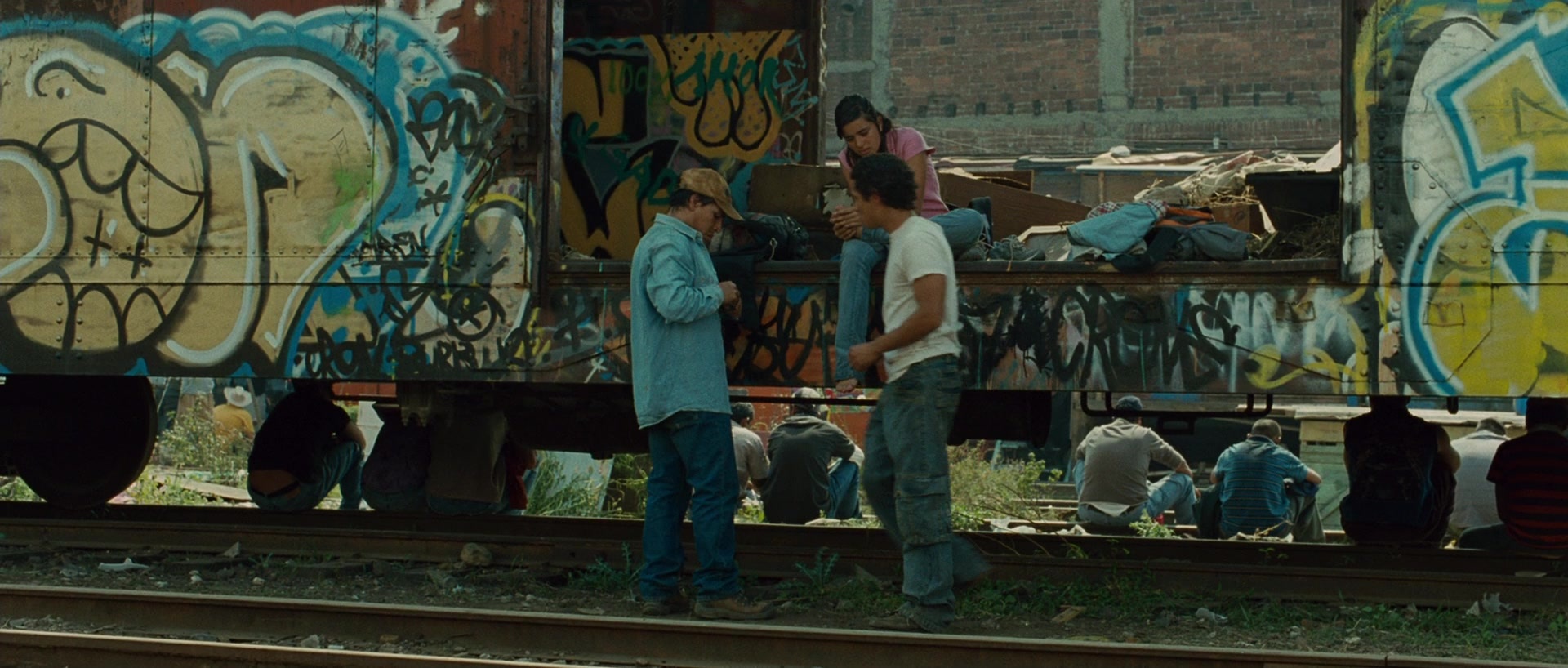 Sin nombre (2009), wide, 2.35:1 — film still