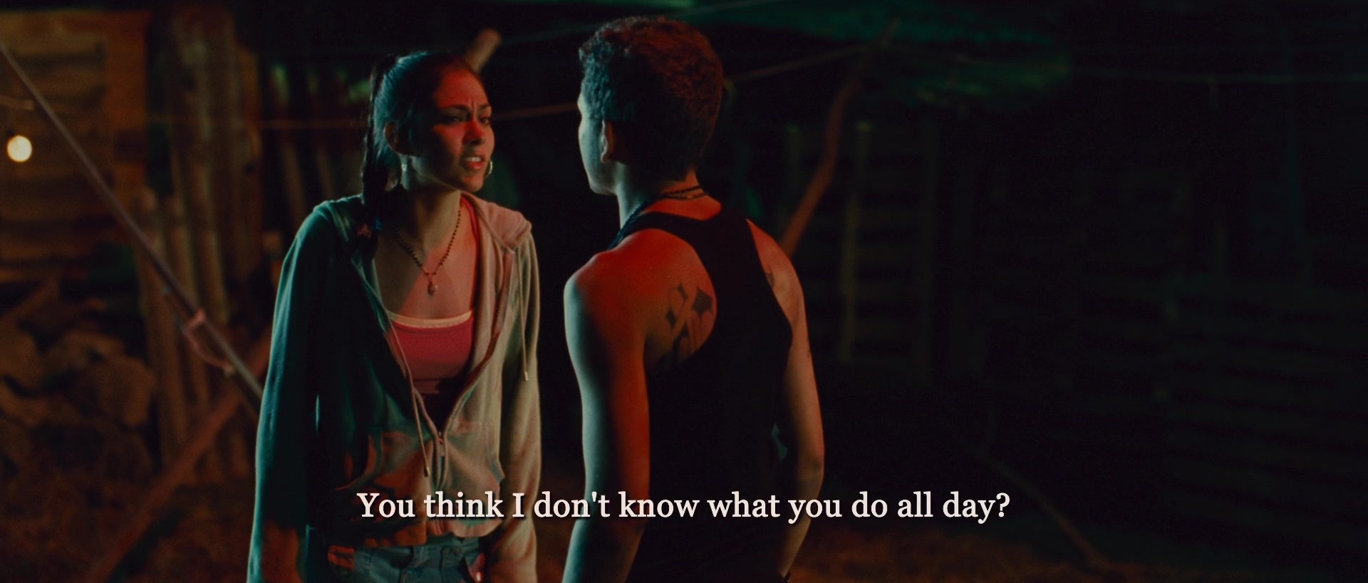 Sin nombre (2009), wide, 2.35:1 — film still