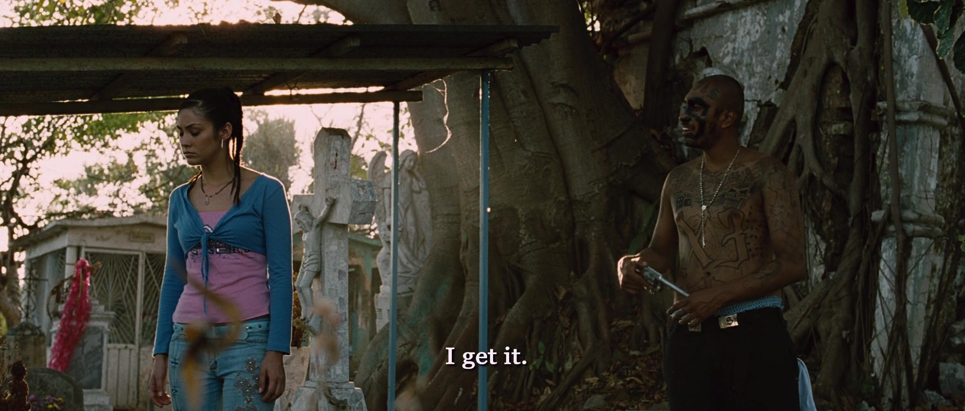 Sin nombre (2009), wide, 2.35:1 — film still