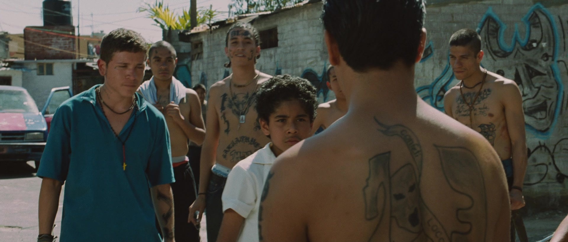Sin nombre (2009), wide, 2.35:1 — film still