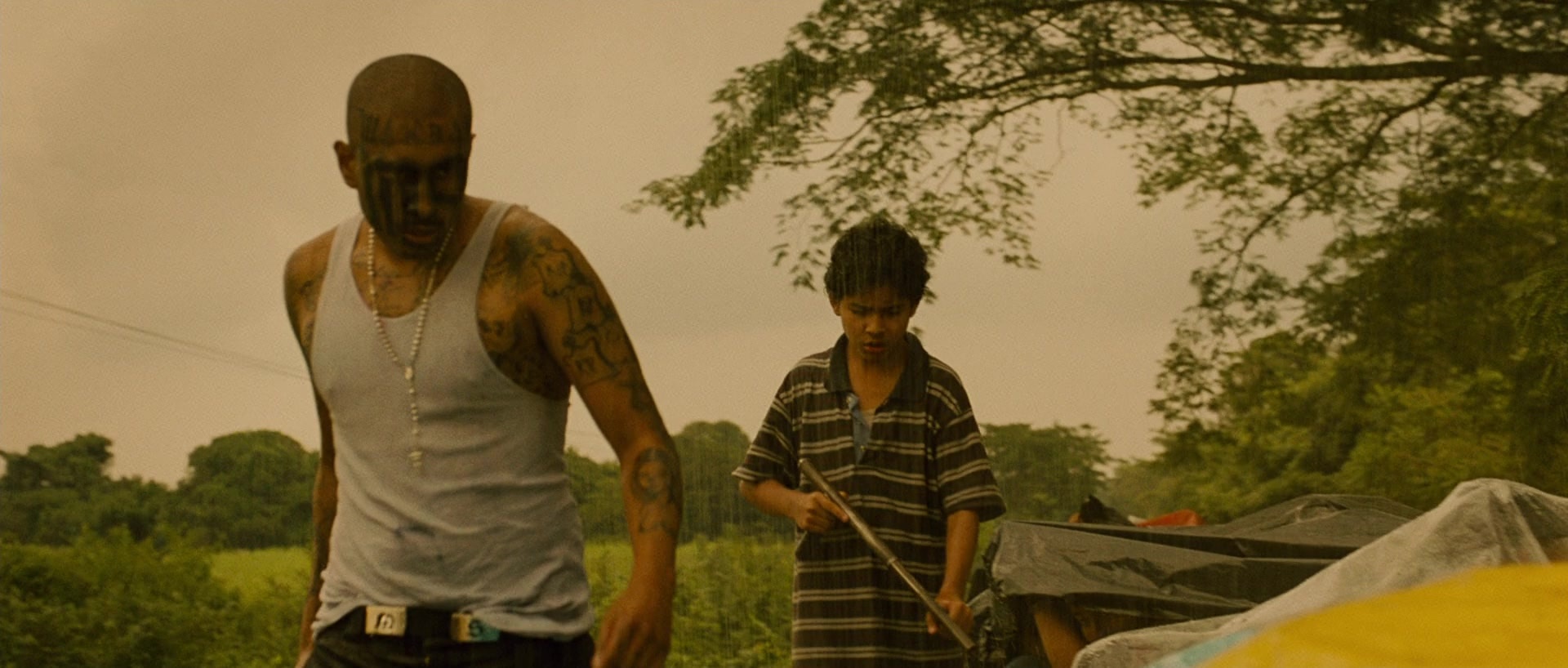 Sin nombre (2009), wide, 2.35:1 — film still