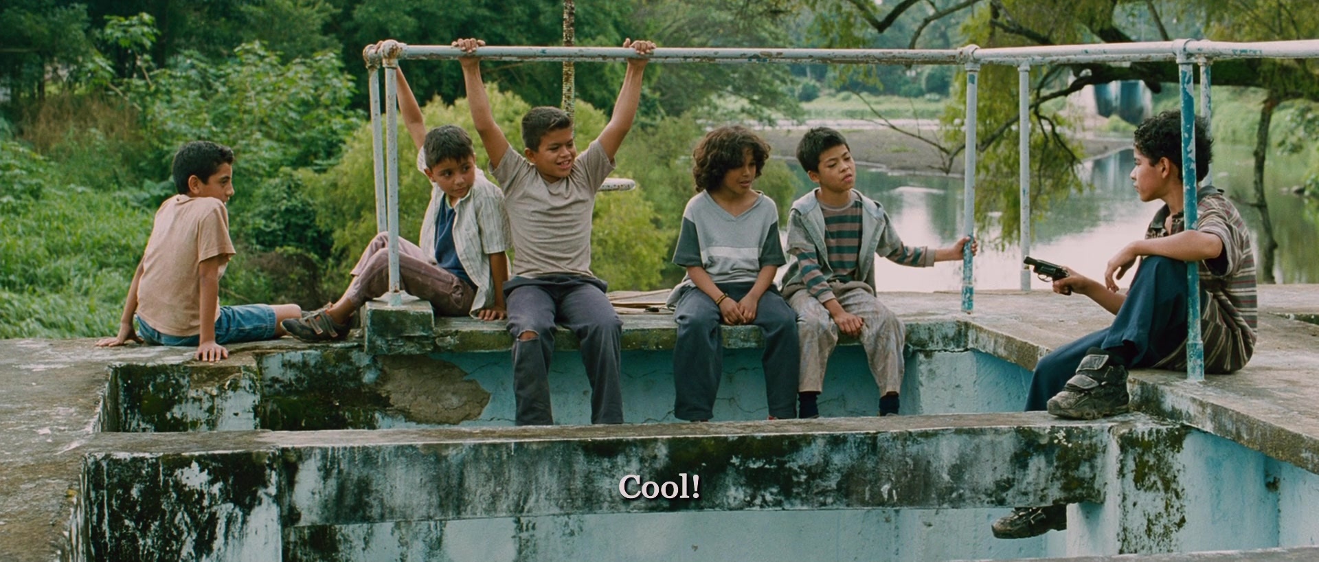 Sin nombre (2009), wide, 2.35:1 — film still