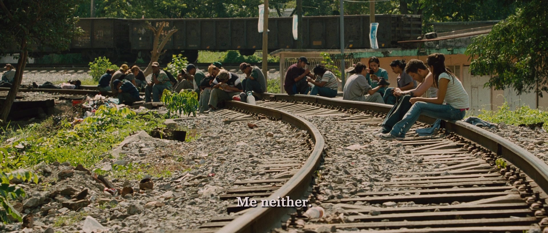 Sin nombre (2009), wide, 2.35:1 — film still
