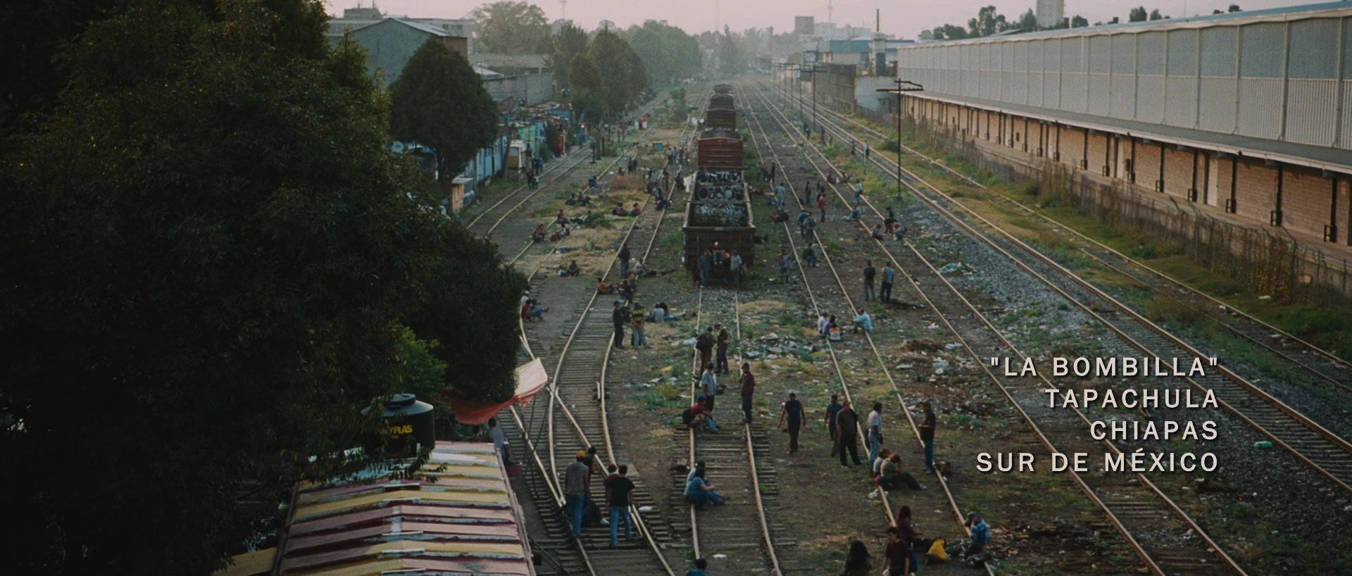 Sin nombre (2009), wide, 2.35:1 — film still