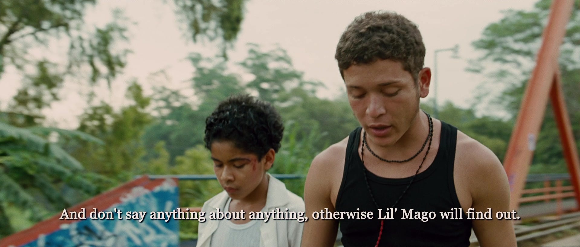 Sin nombre (2009), wide, 2.35:1 — film still