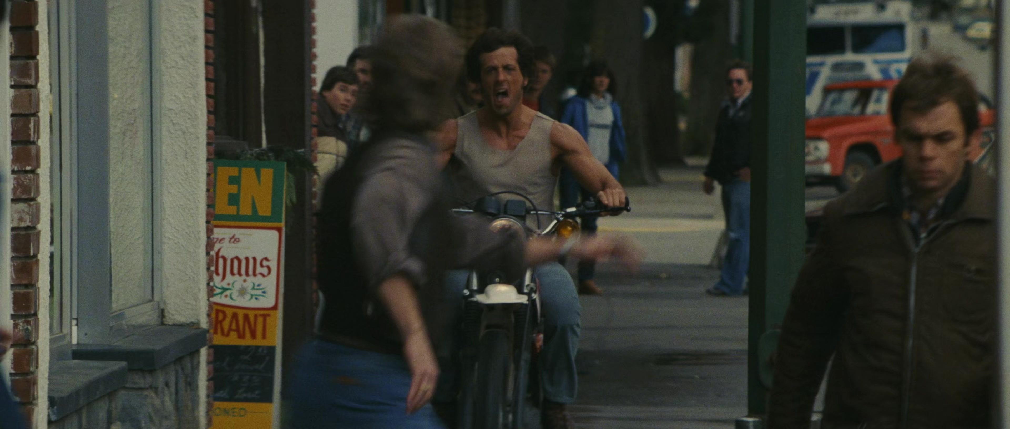 First Blood (1982), wide, 2.35:1 — film still