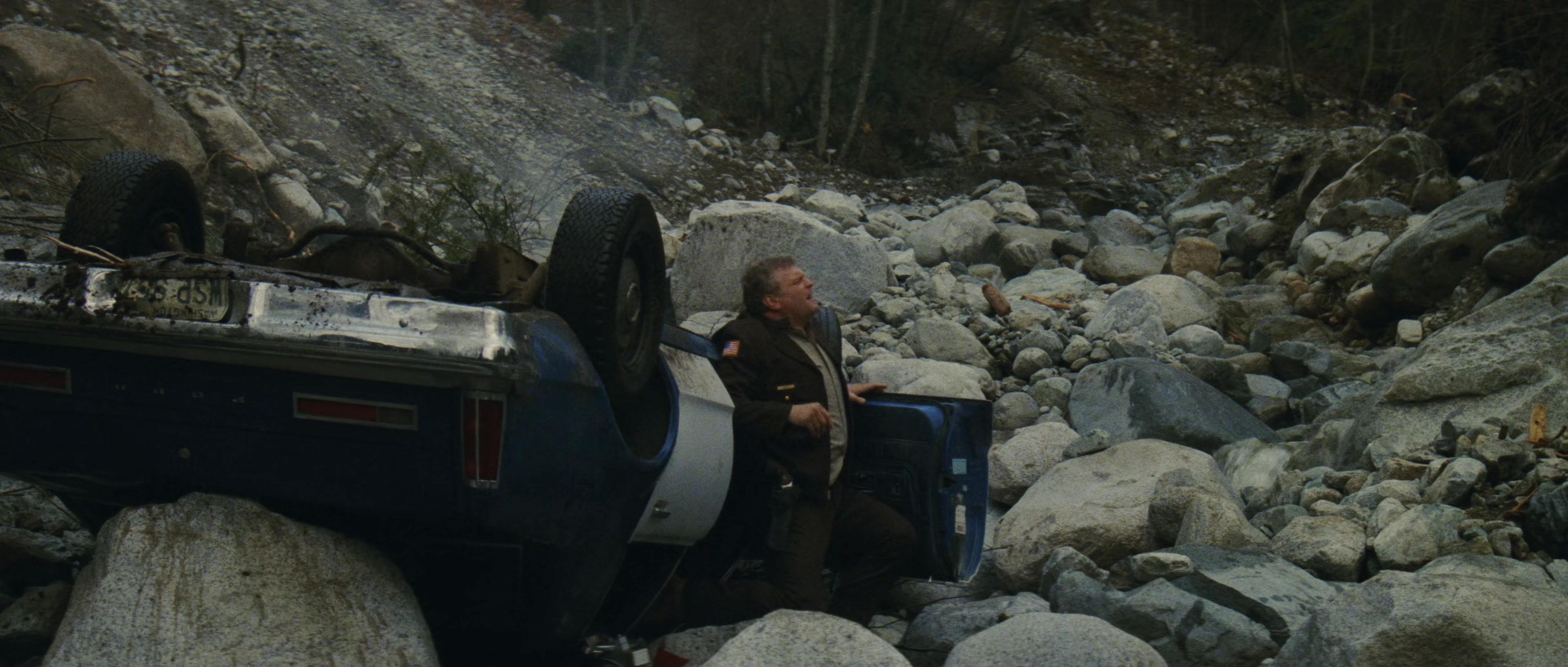 First Blood (1982), wide, 2.35:1 — film still