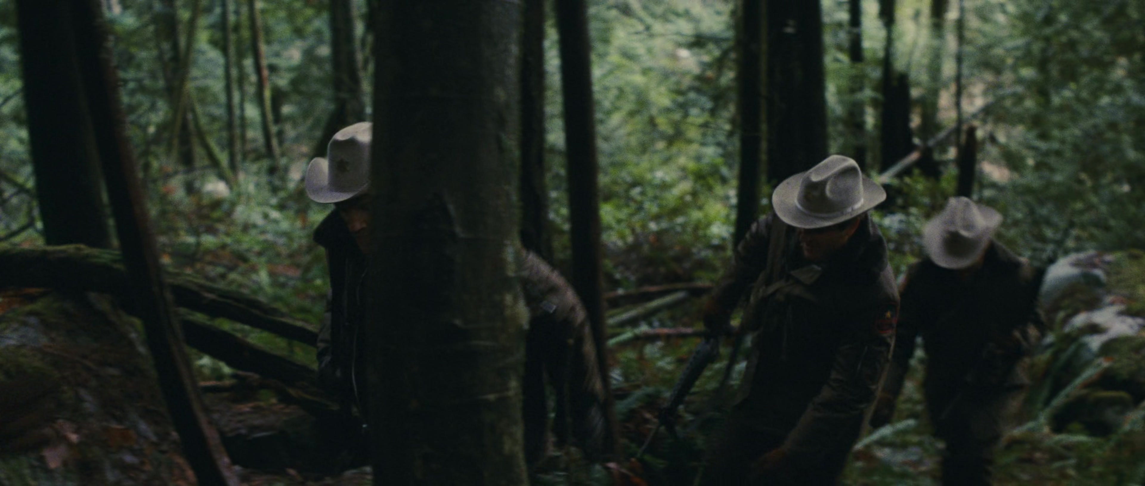 First Blood (1982), wide, 2.35:1 — film still