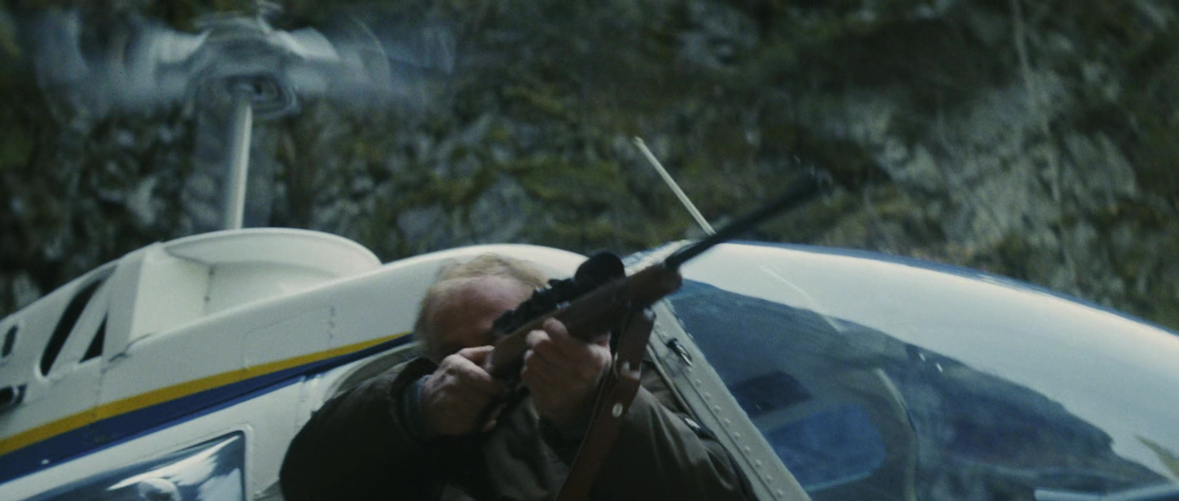 First Blood (1982), wide, 2.35:1 — film still