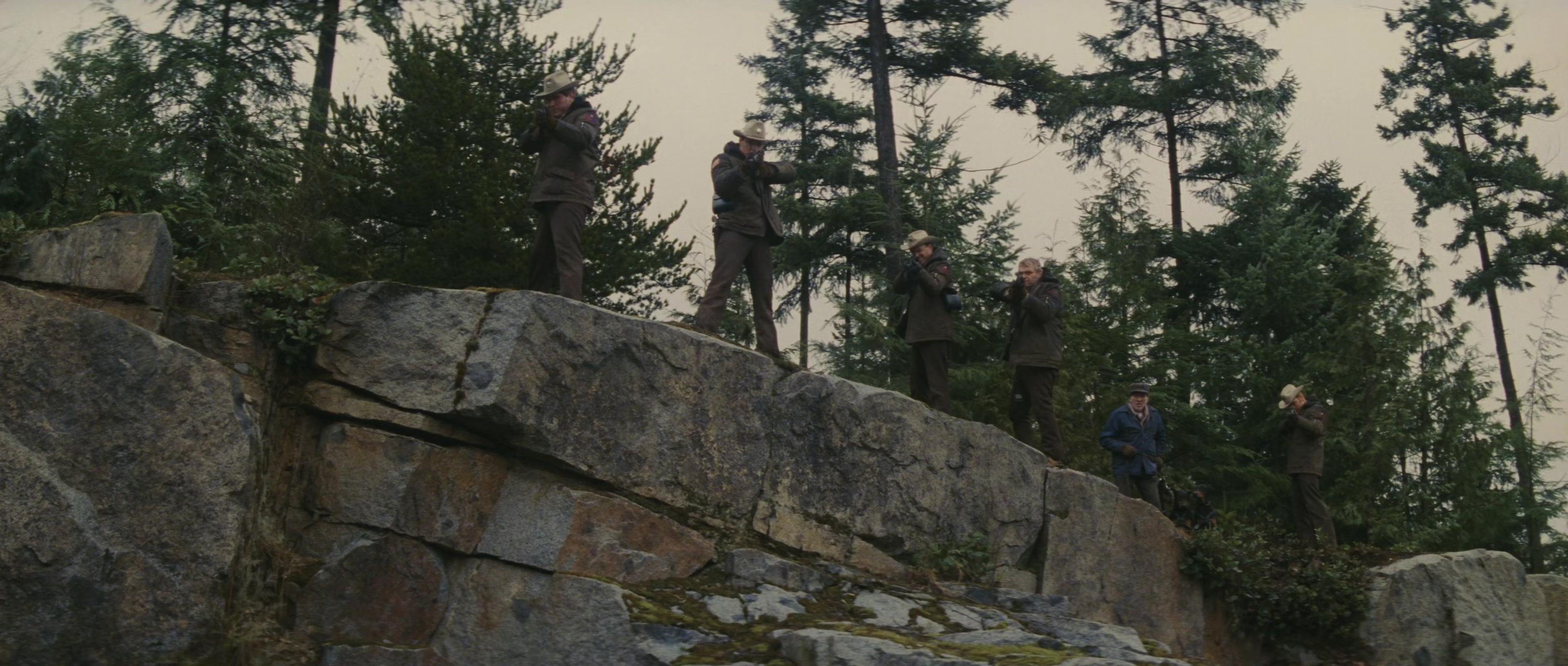 First Blood (1982), wide, 2.35:1 — film still