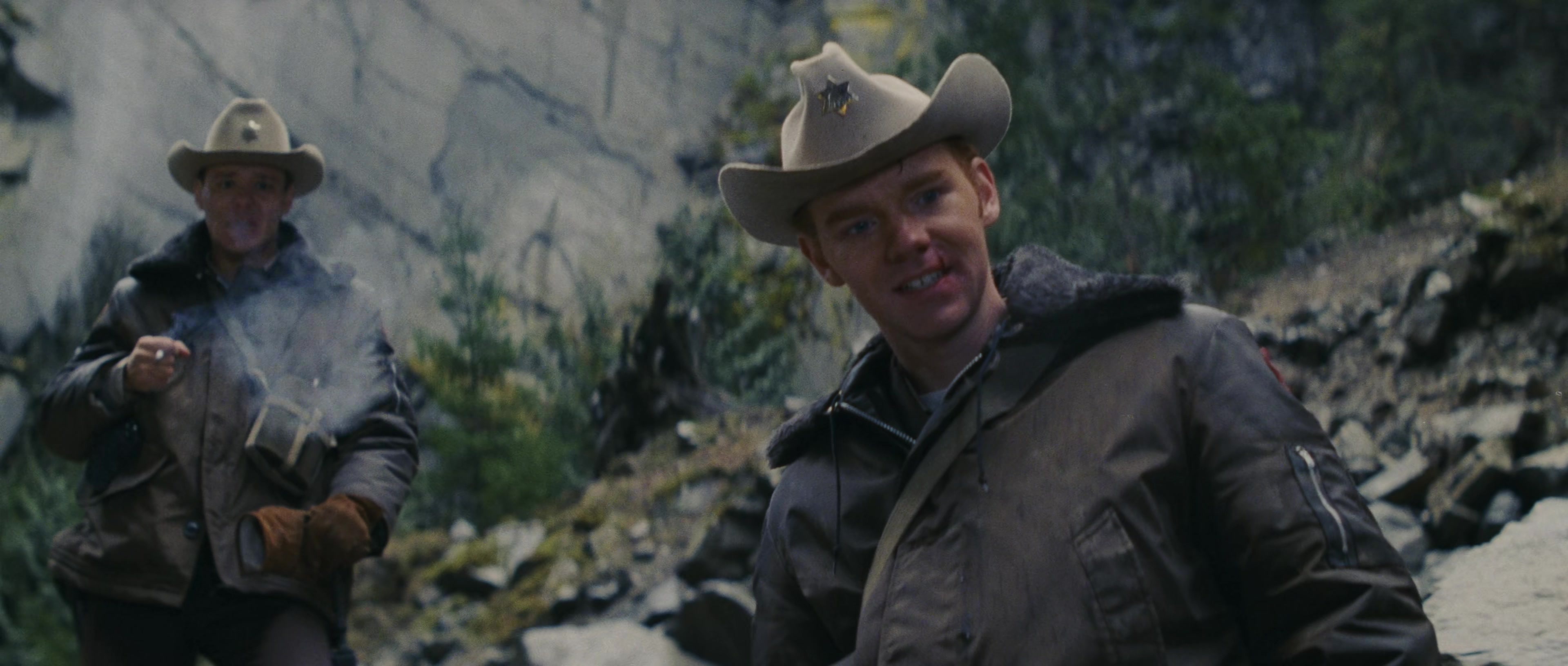 First Blood (1982), wide, 2.35:1 — film still