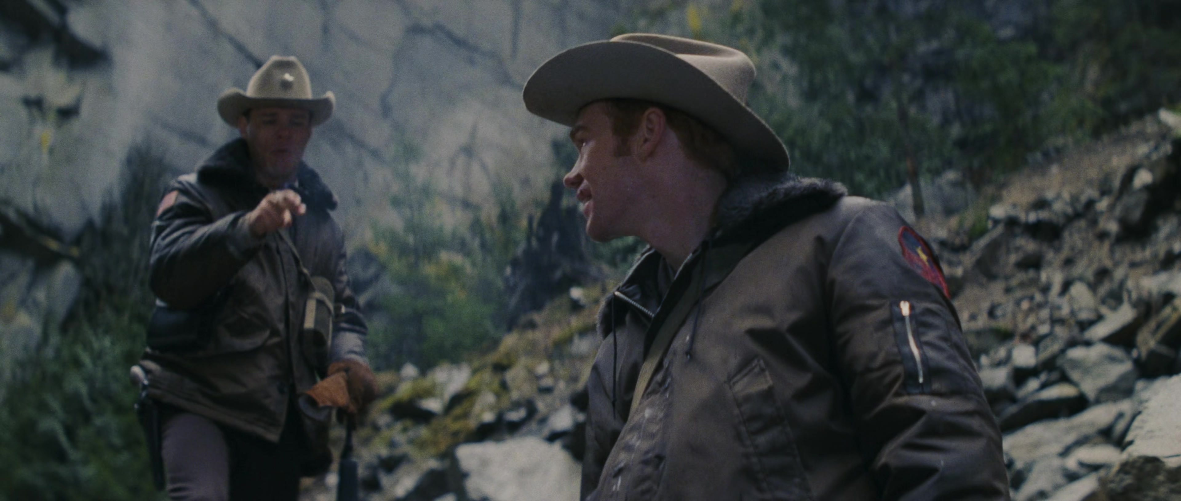First Blood (1982), wide, 2.35:1 — film still