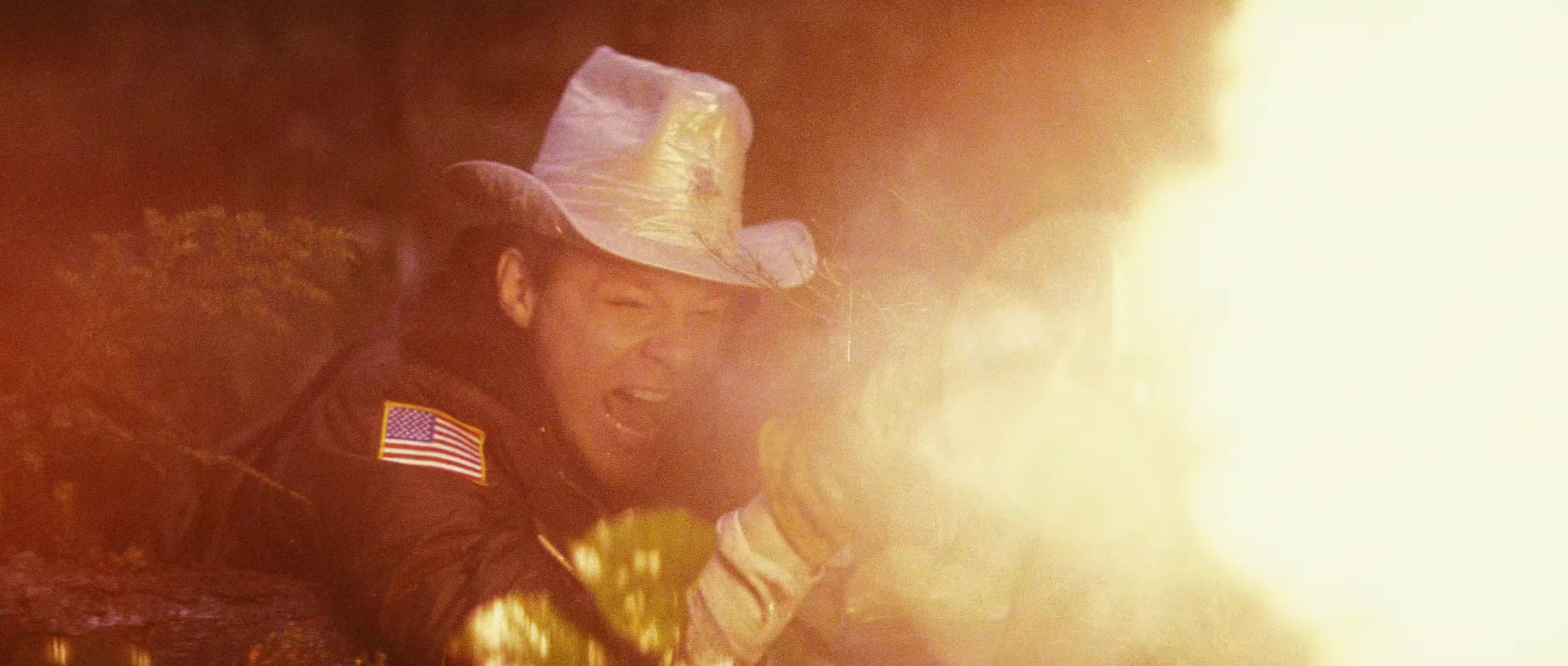 First Blood (1982), wide, 2.35:1 — film still
