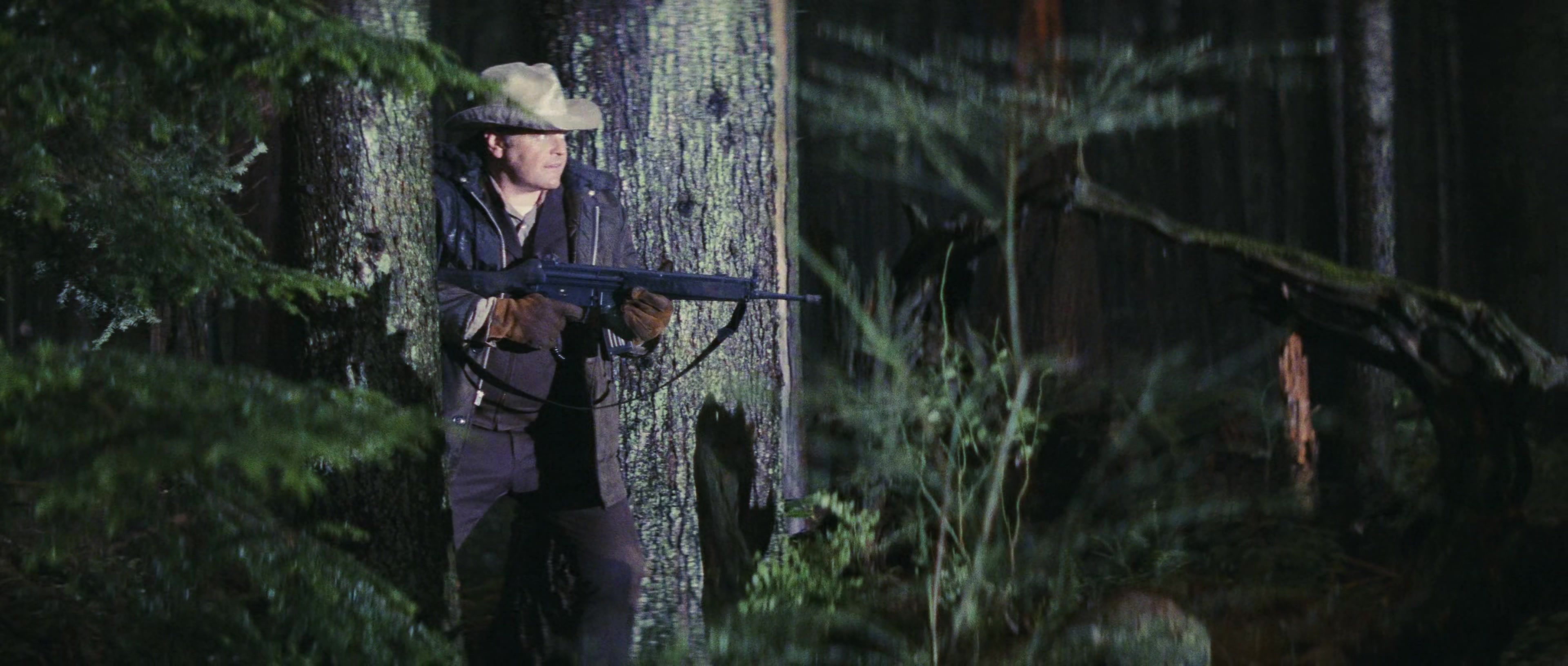 First Blood (1982), wide, 2.35:1 — film still