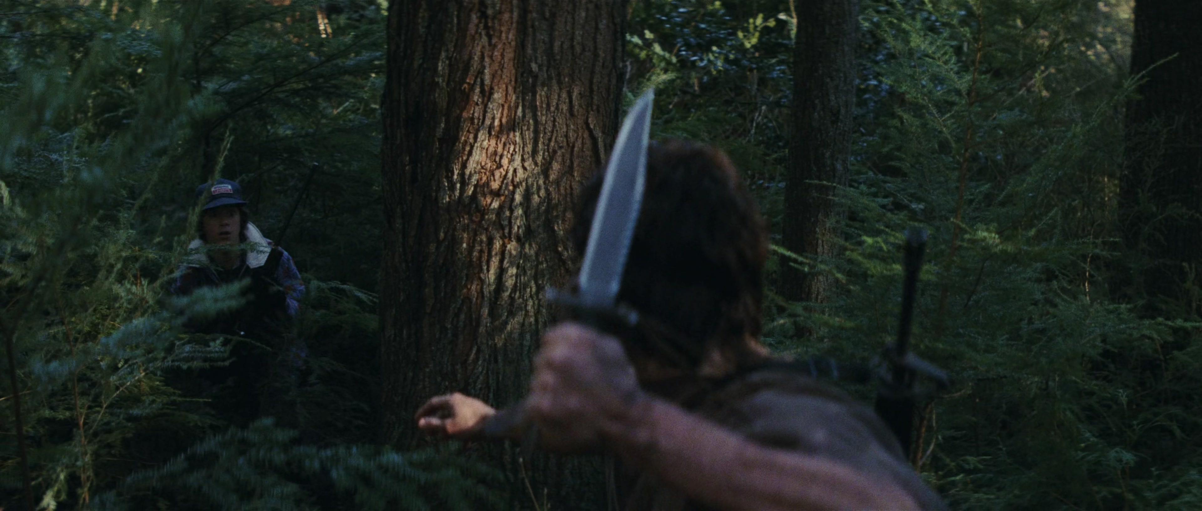 First Blood (1982), wide, 2.35:1 — film still