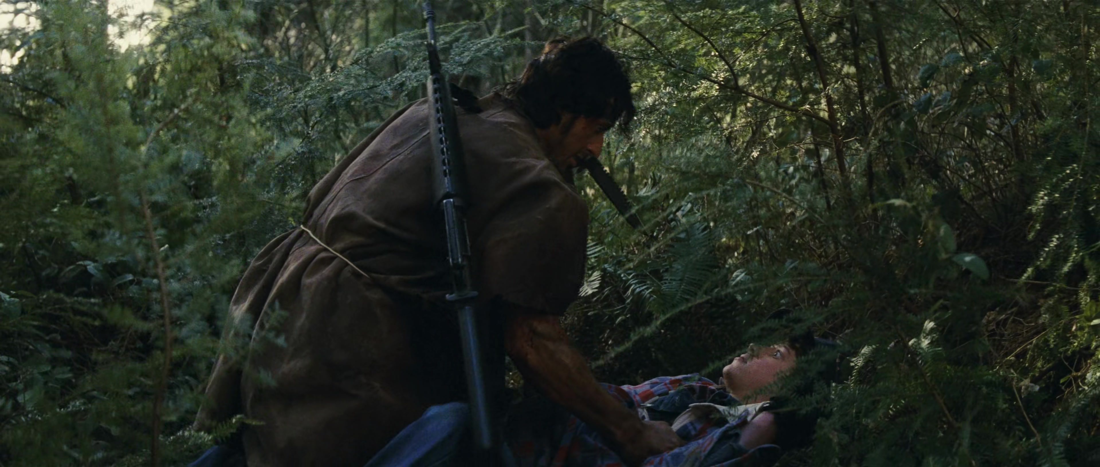 First Blood (1982), wide, 2.35:1 — film still