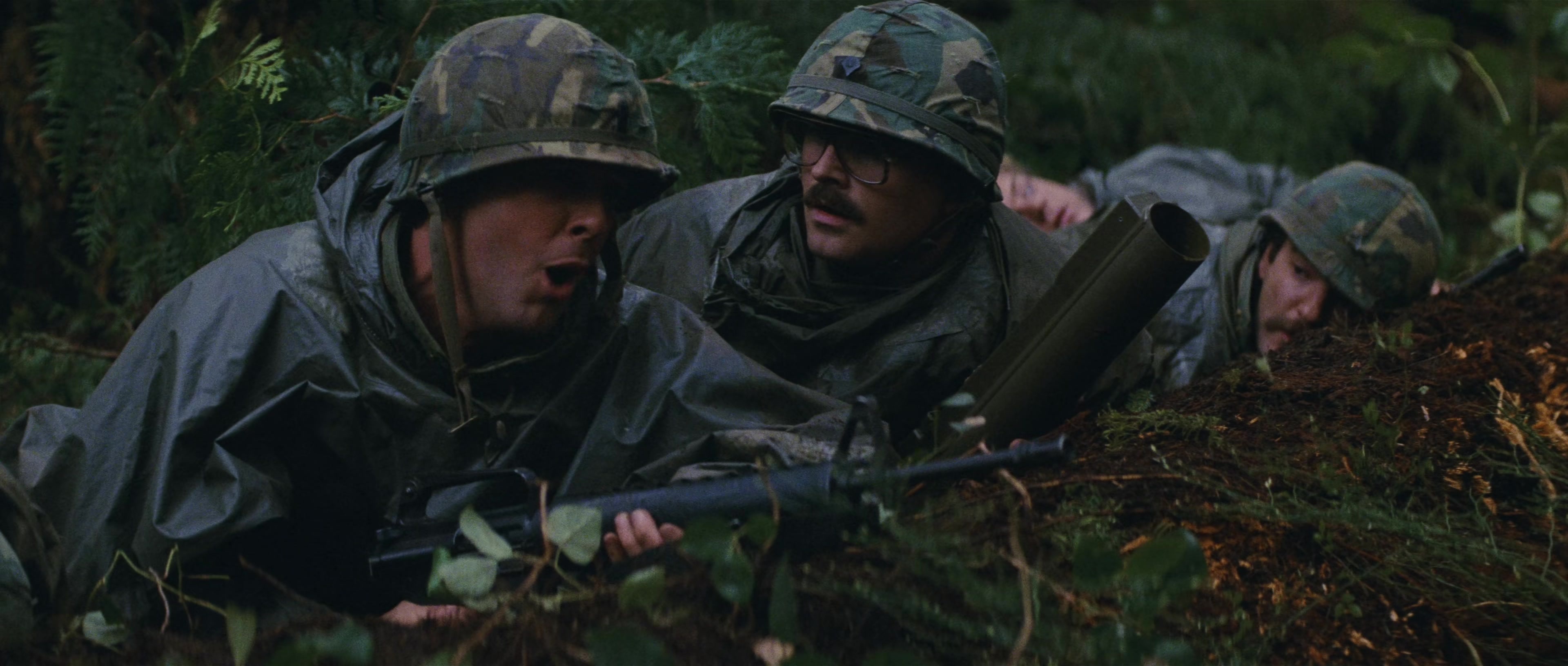 First Blood (1982), wide, 2.35:1 — film still
