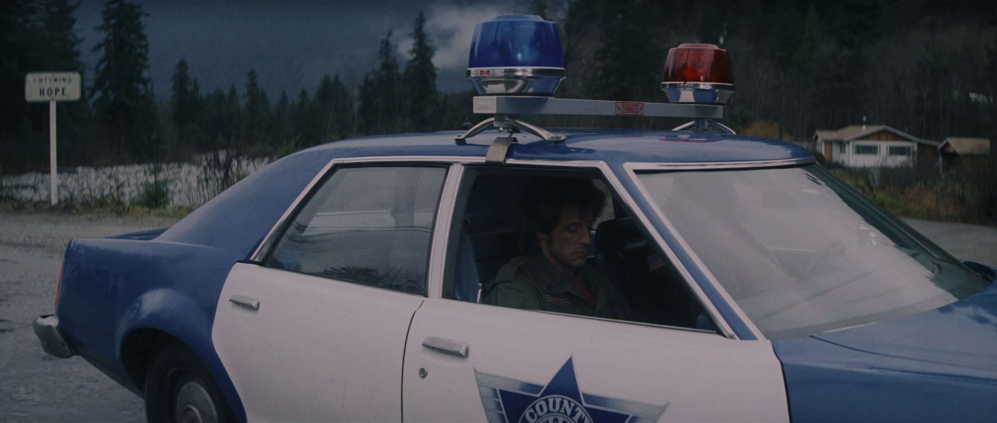 First Blood (1982), wide, 2.35:1 — film still