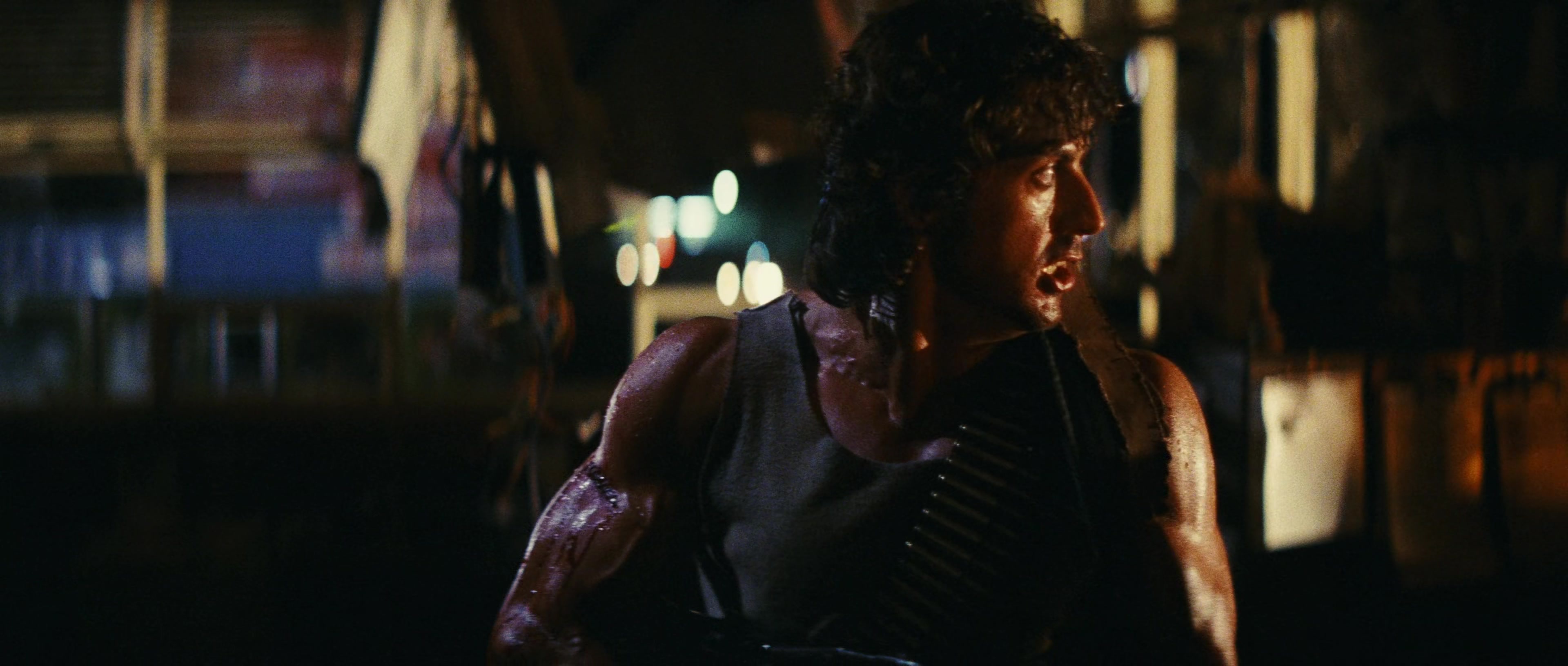 First Blood (1982), wide, 2.35:1 — film still