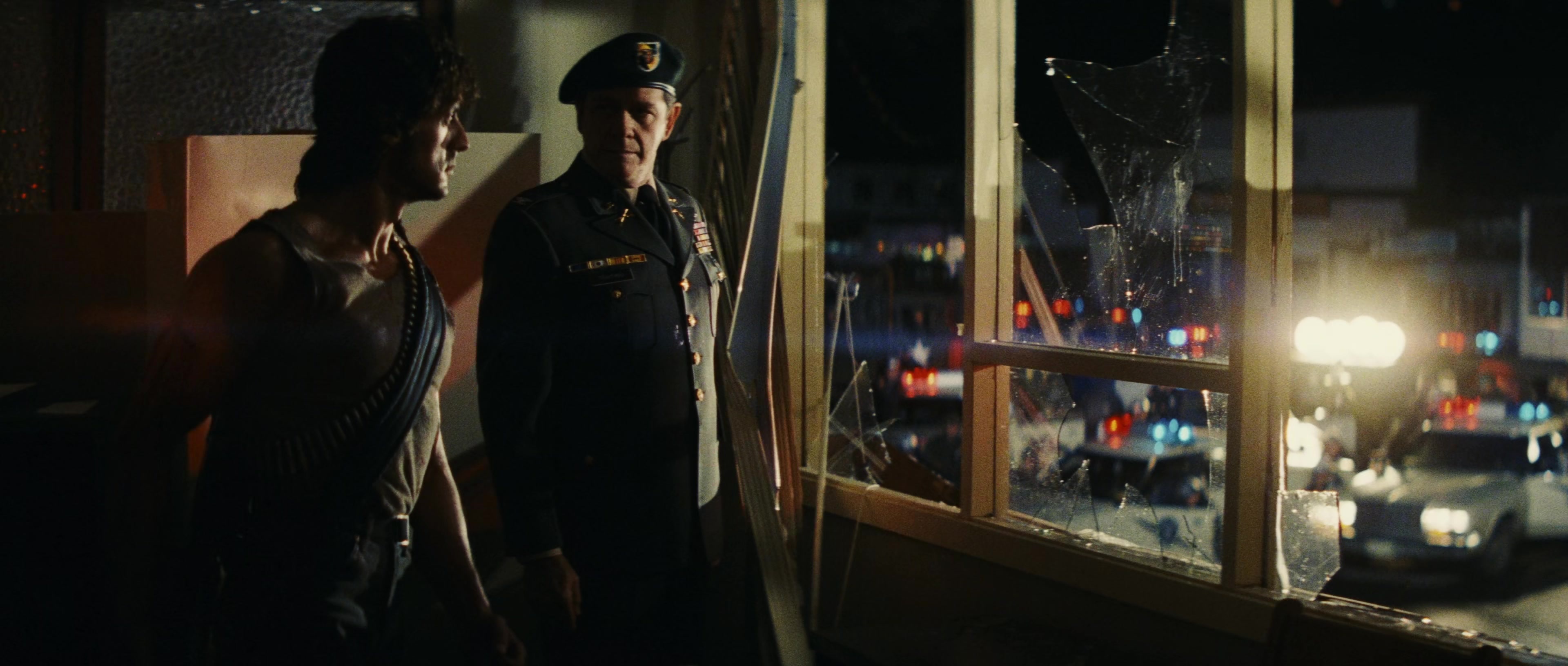 First Blood (1982), wide, 2.35:1 — film still