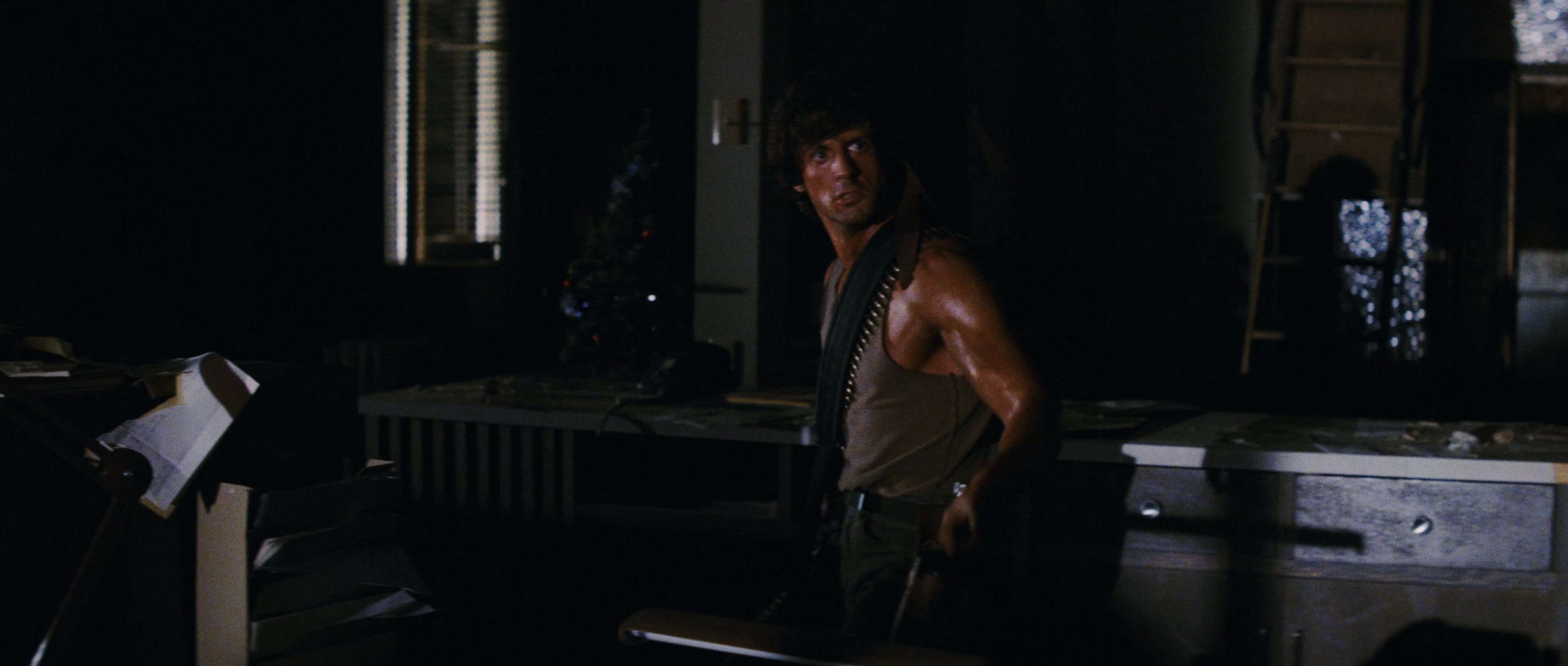 First Blood (1982), wide, 2.35:1 — film still