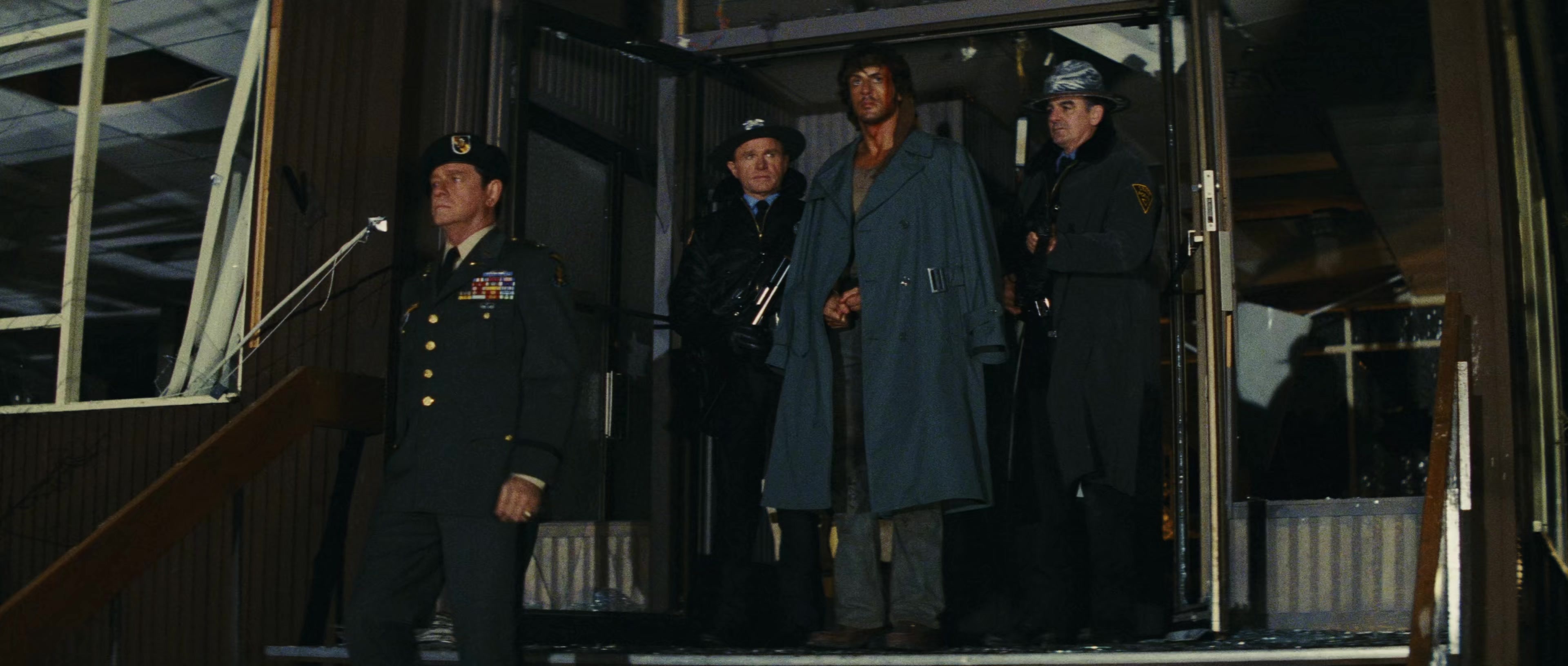 First Blood (1982), wide, 2.35:1 — film still