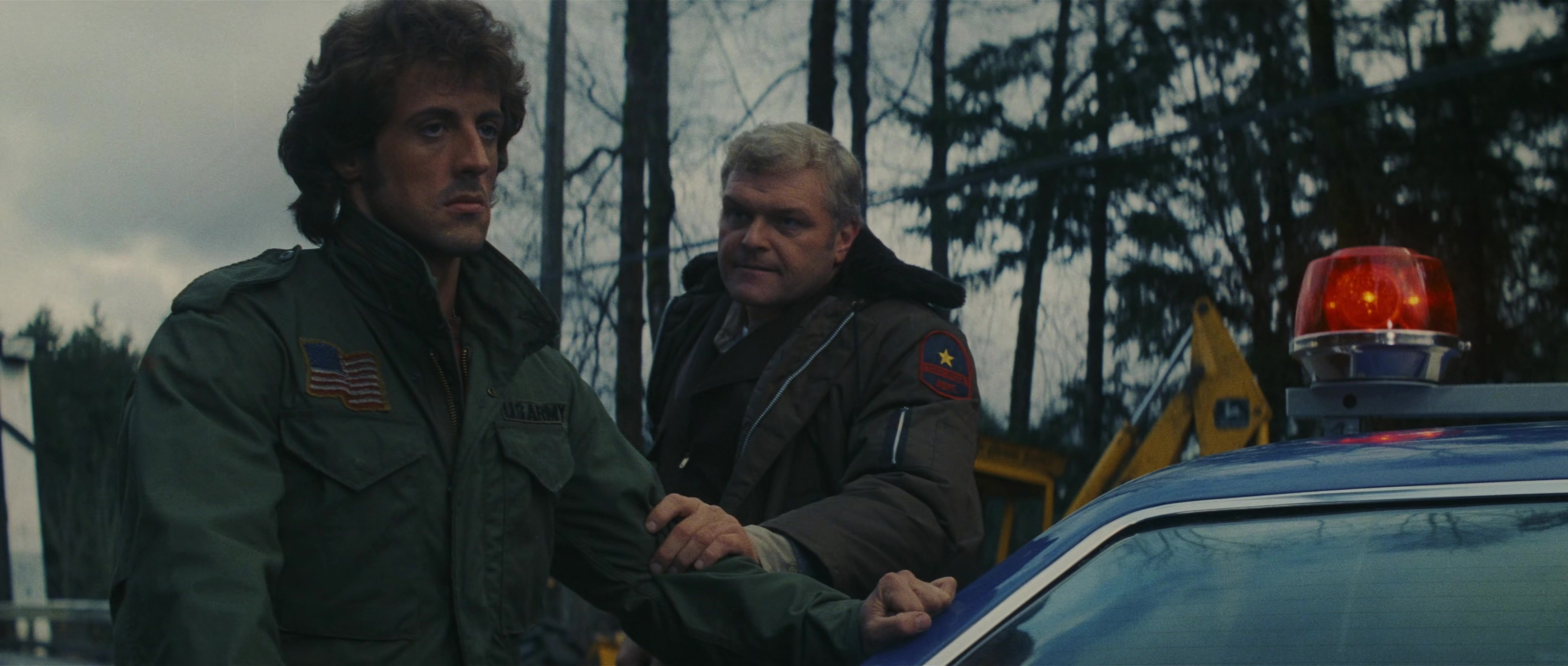 First Blood (1982), wide, 2.35:1 — film still