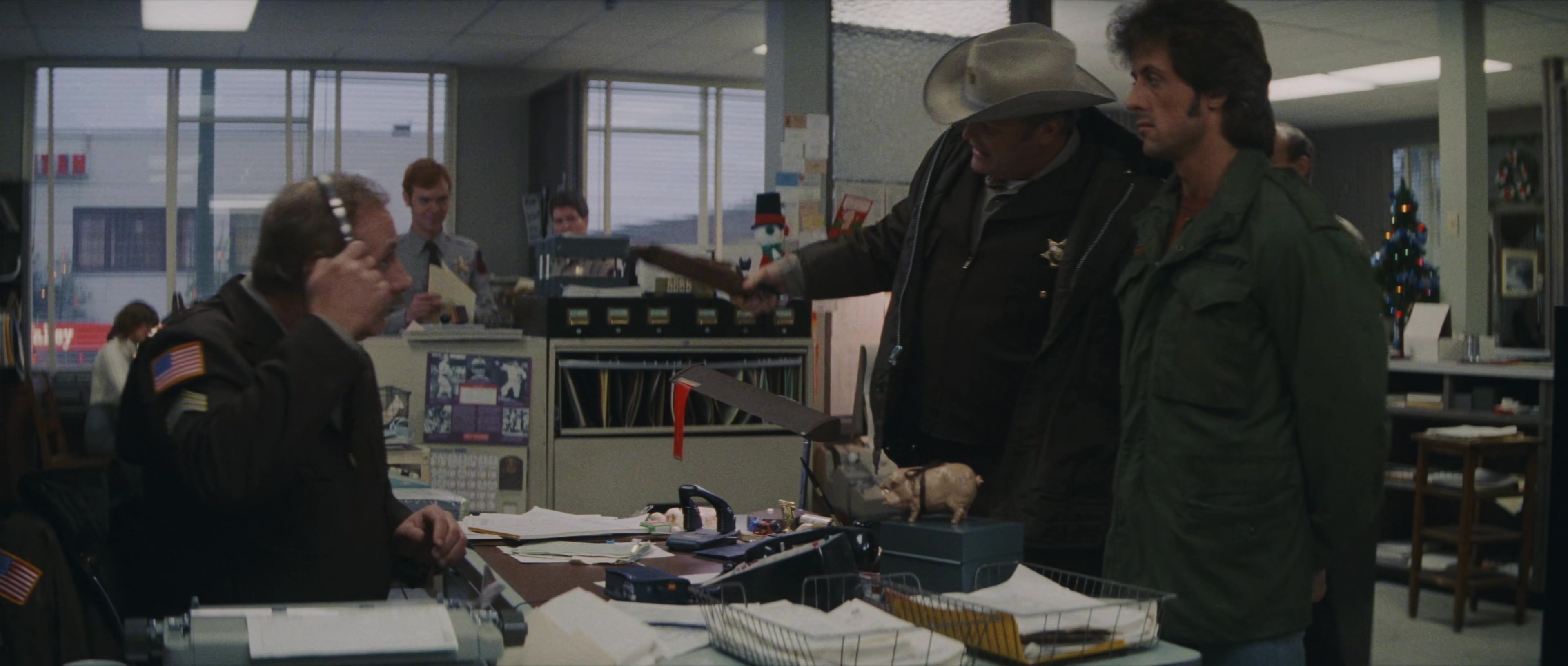 First Blood (1982), wide, 2.35:1 — film still
