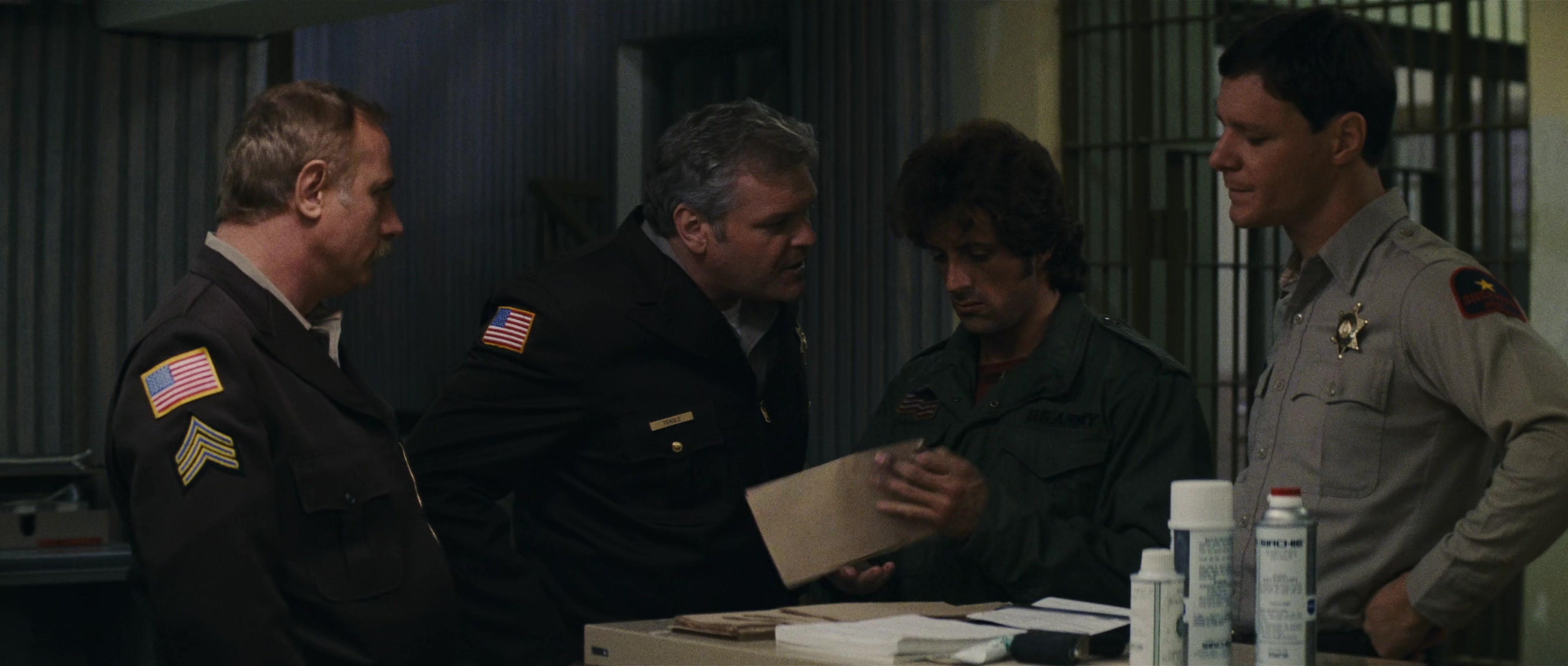 First Blood (1982), wide, 2.35:1 — film still