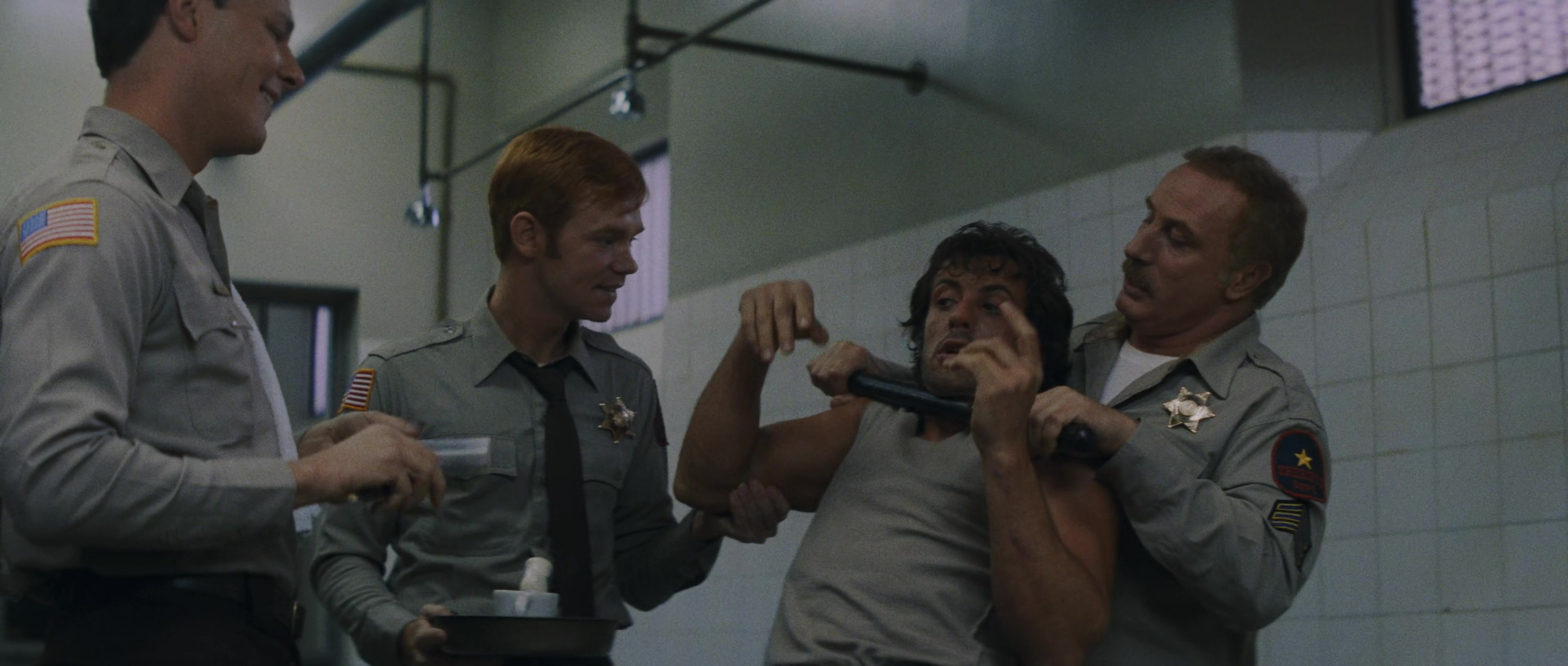 First Blood (1982), wide, 2.35:1 — film still