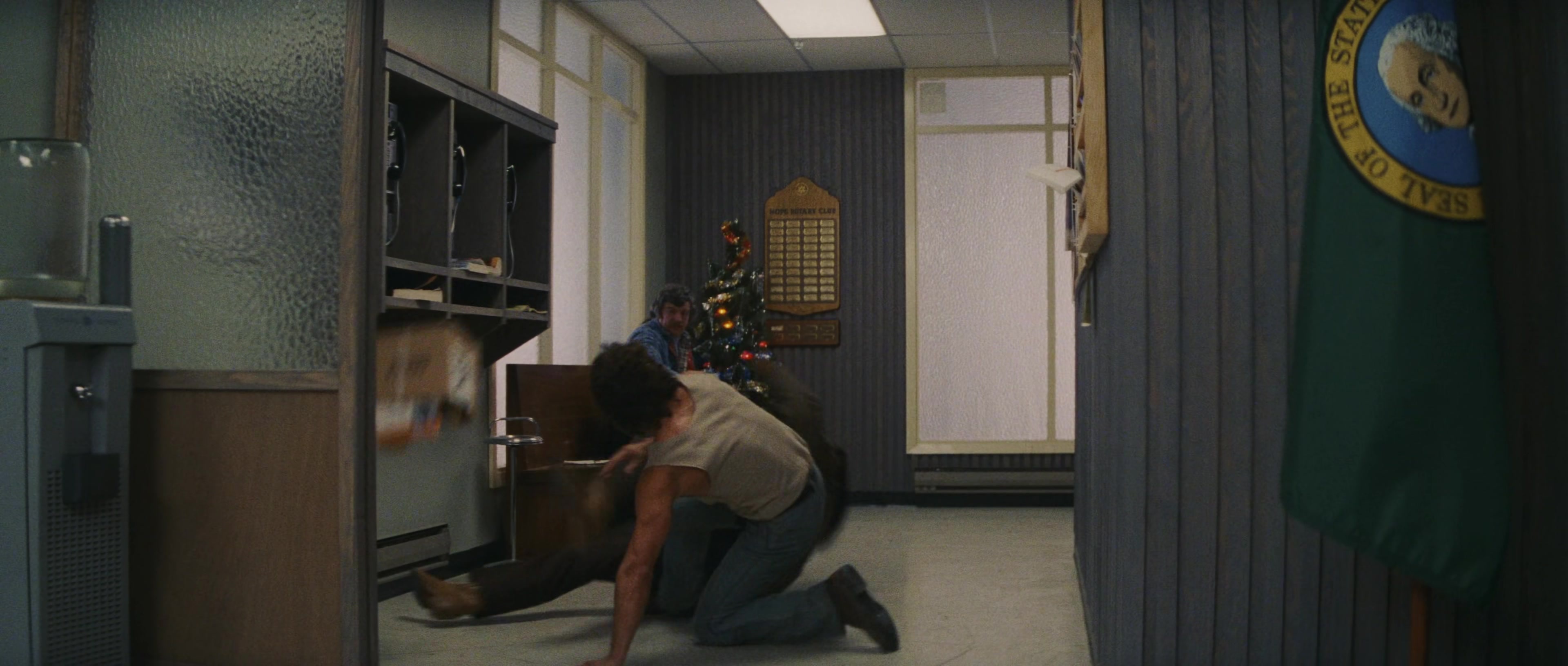 First Blood (1982), wide, 2.35:1 — film still
