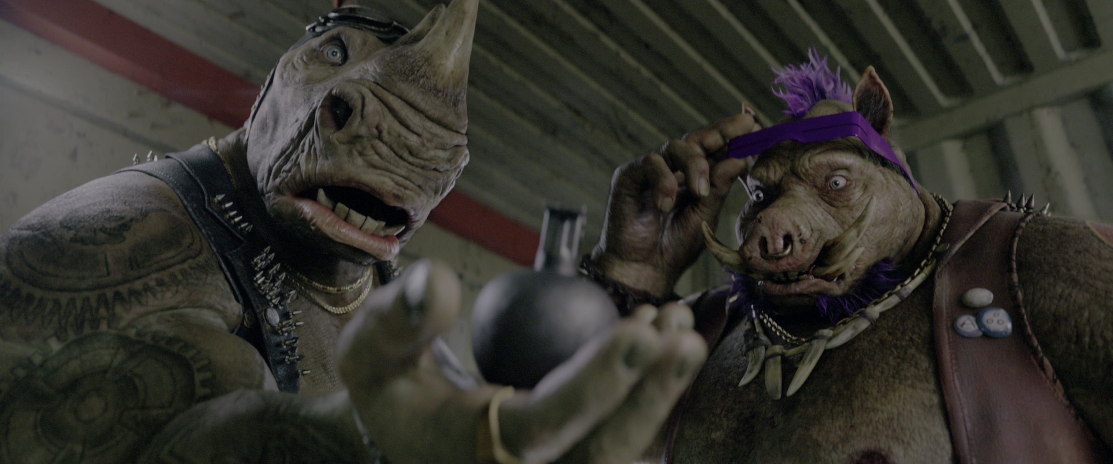 Teenage Mutant Ninja Turtles: Out of the Shadows (2016), wide, 2.40:1 — film still