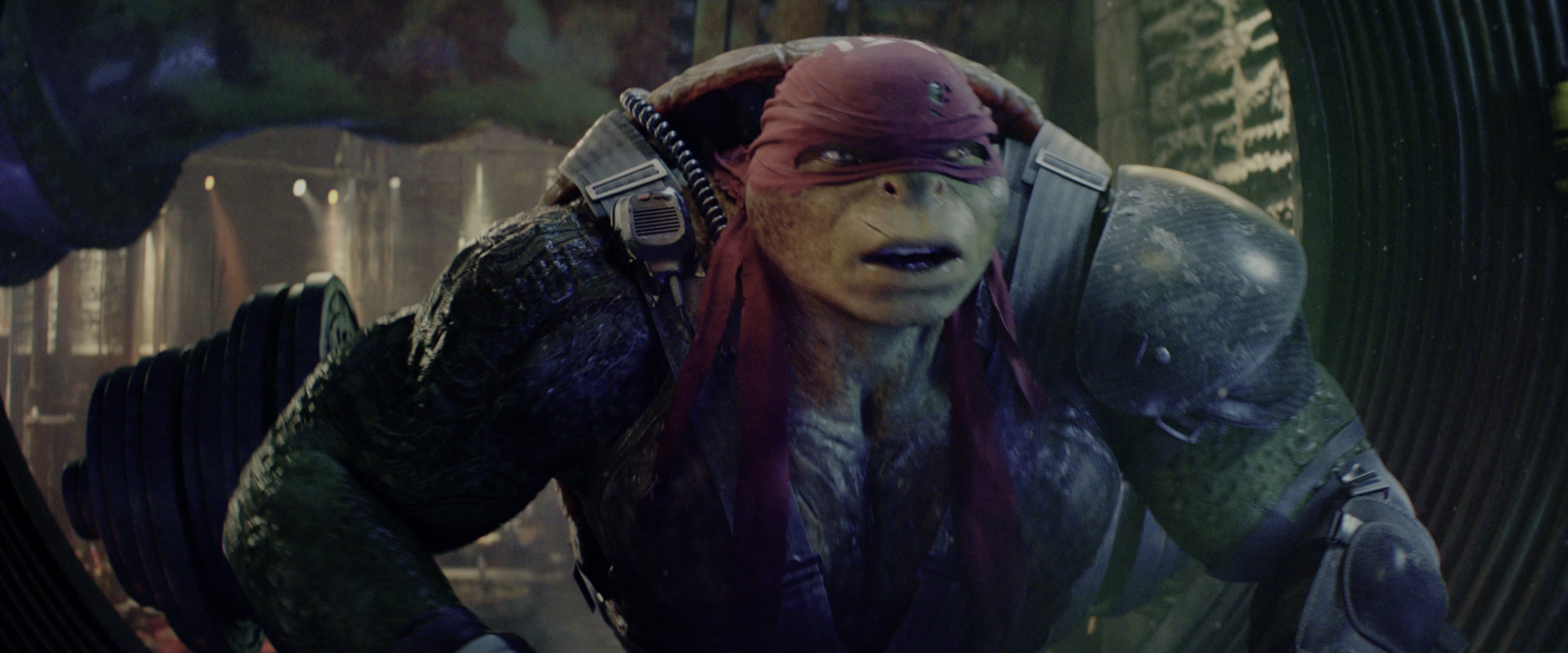 Teenage Mutant Ninja Turtles: Out of the Shadows (2016), wide, 2.40:1 — film still