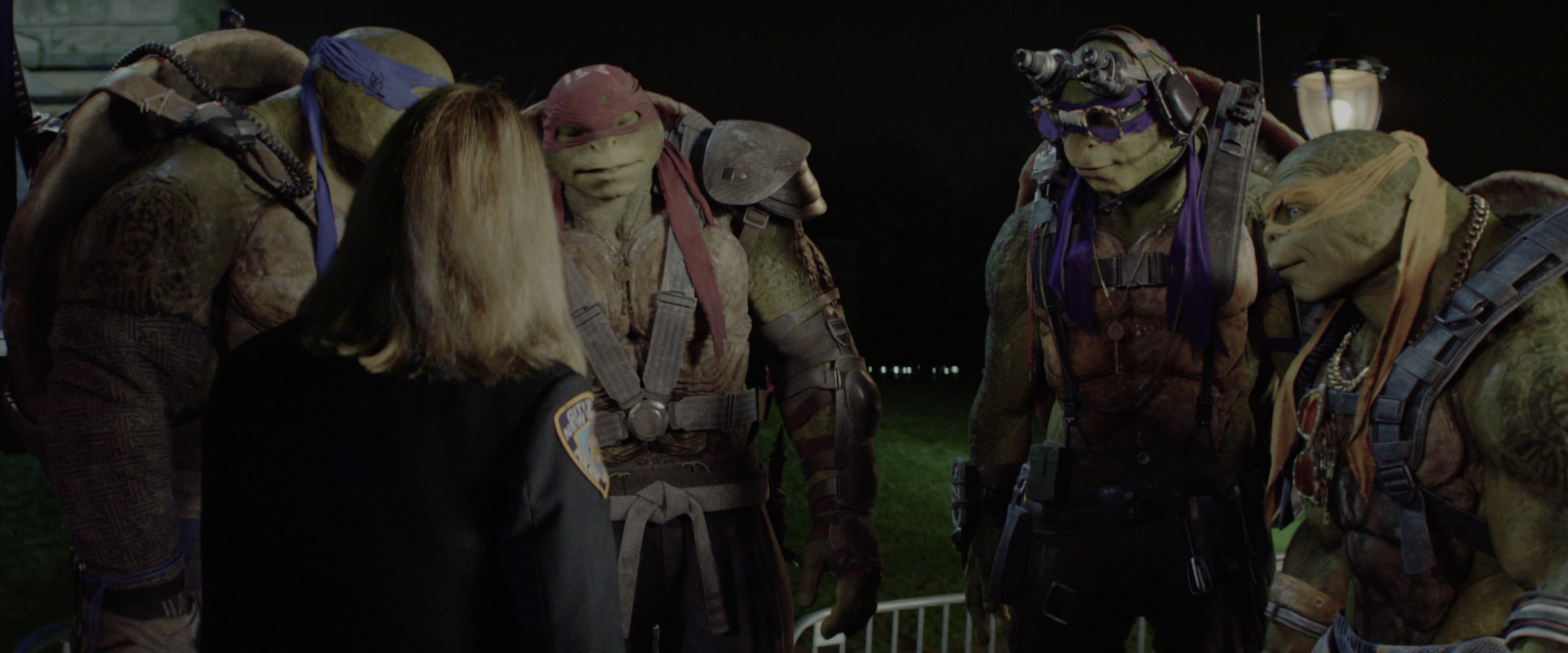 Teenage Mutant Ninja Turtles: Out of the Shadows (2016), wide, 2.40:1 — film still