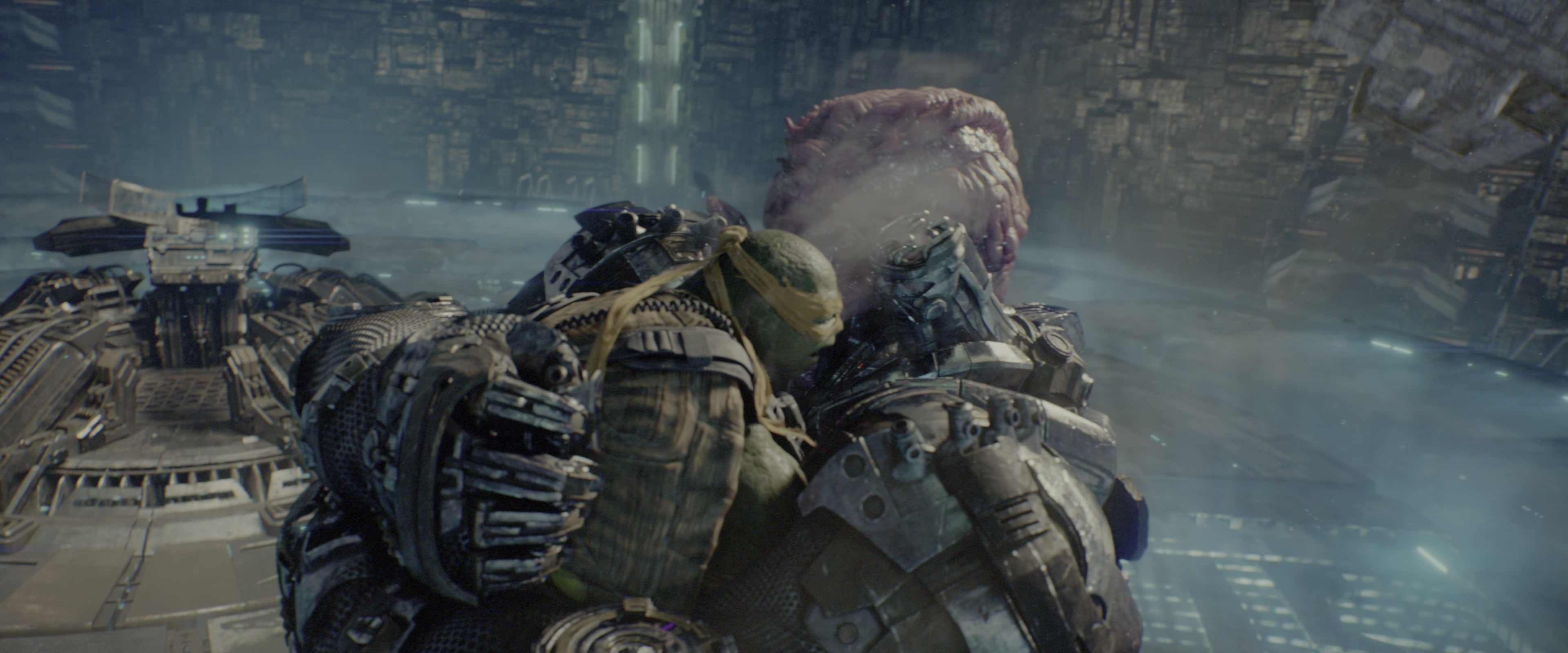 Teenage Mutant Ninja Turtles: Out of the Shadows (2016), wide, 2.40:1 — film still