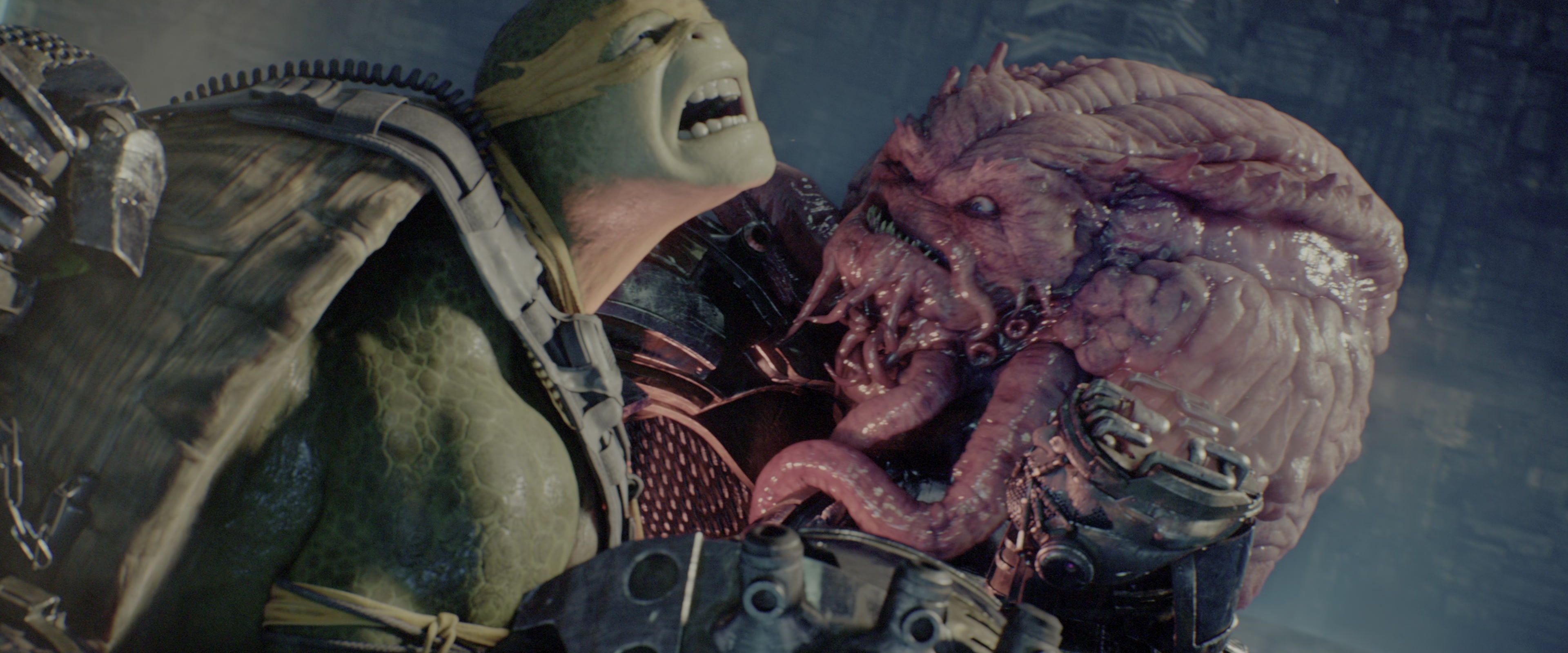 Teenage Mutant Ninja Turtles: Out of the Shadows (2016), wide, 2.40:1 — film still