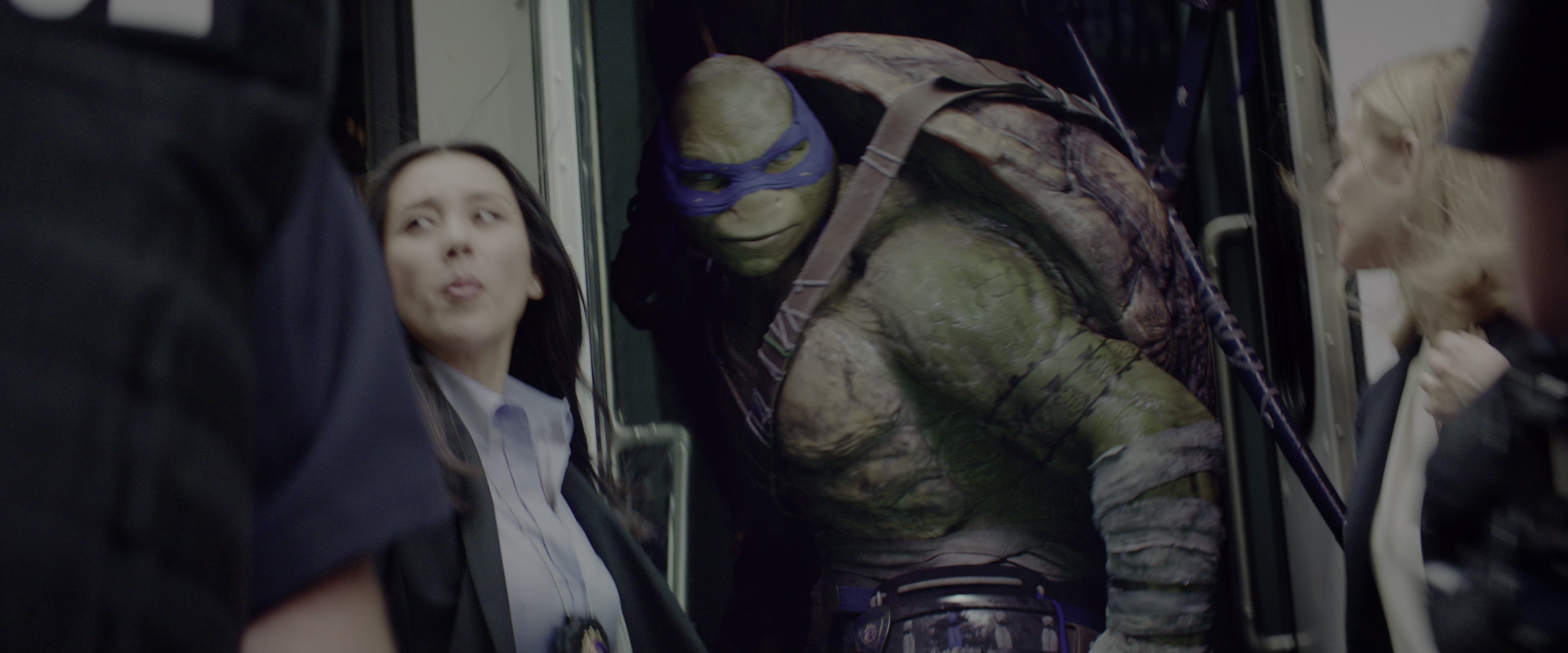 Teenage Mutant Ninja Turtles: Out of the Shadows (2016), wide, 2.40:1 — film still