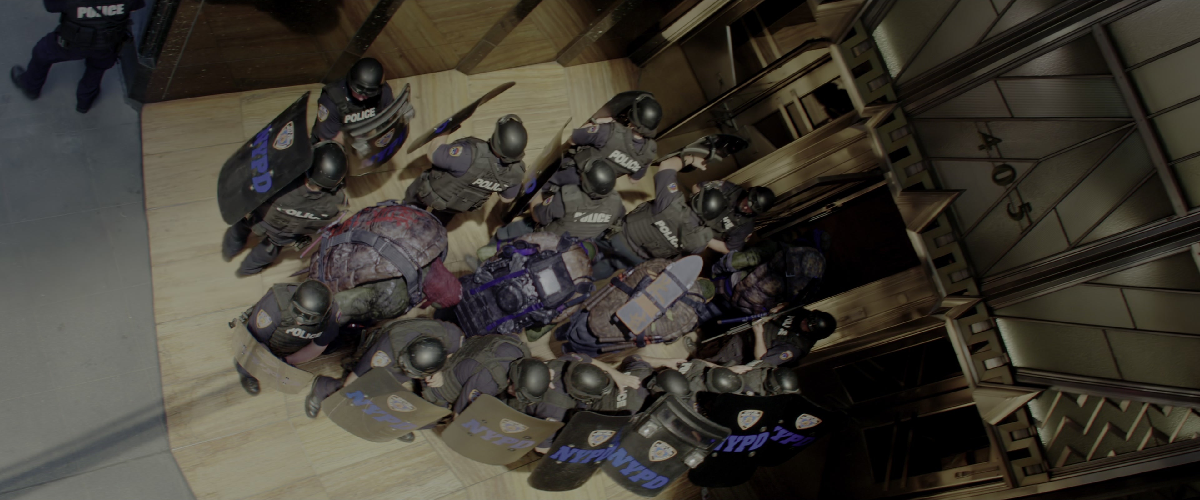 Teenage Mutant Ninja Turtles: Out of the Shadows (2016), wide, 2.40:1 — film still