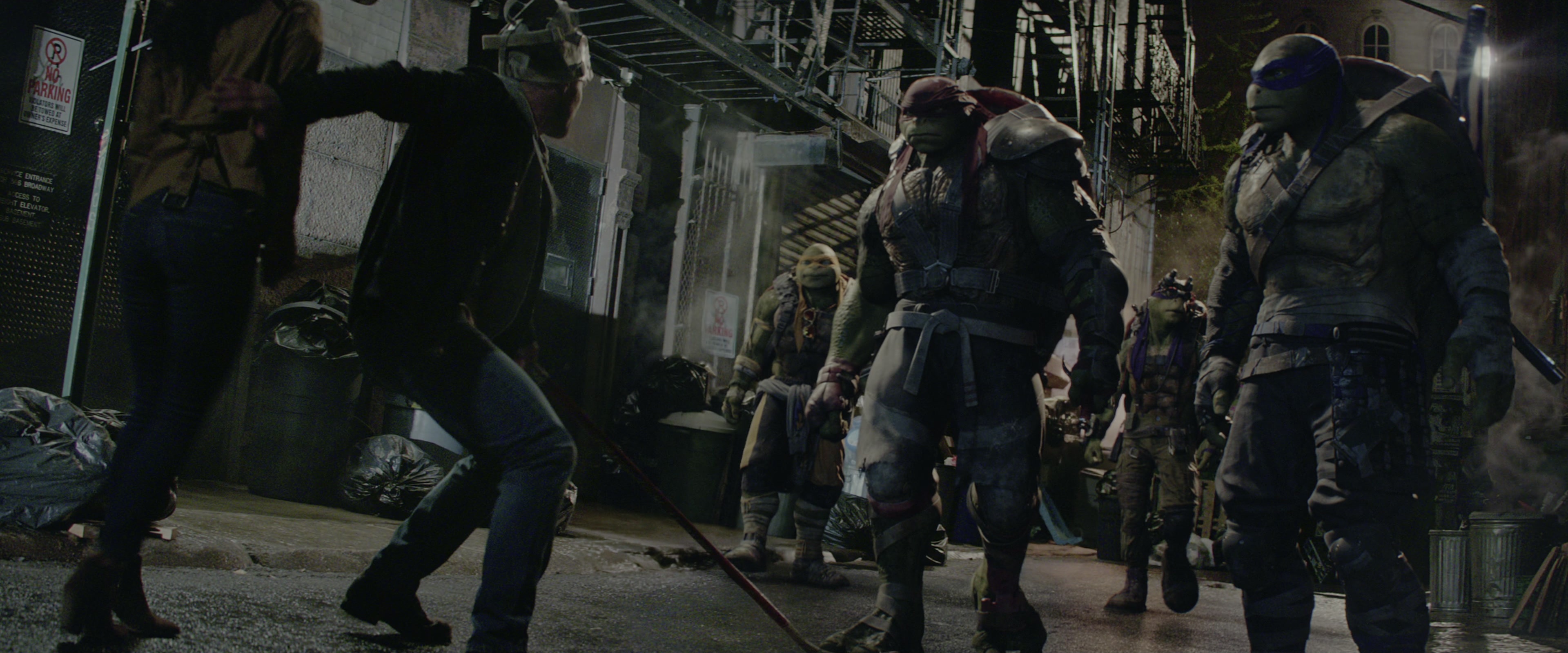 Teenage Mutant Ninja Turtles: Out of the Shadows (2016), wide, 2.40:1 — film still