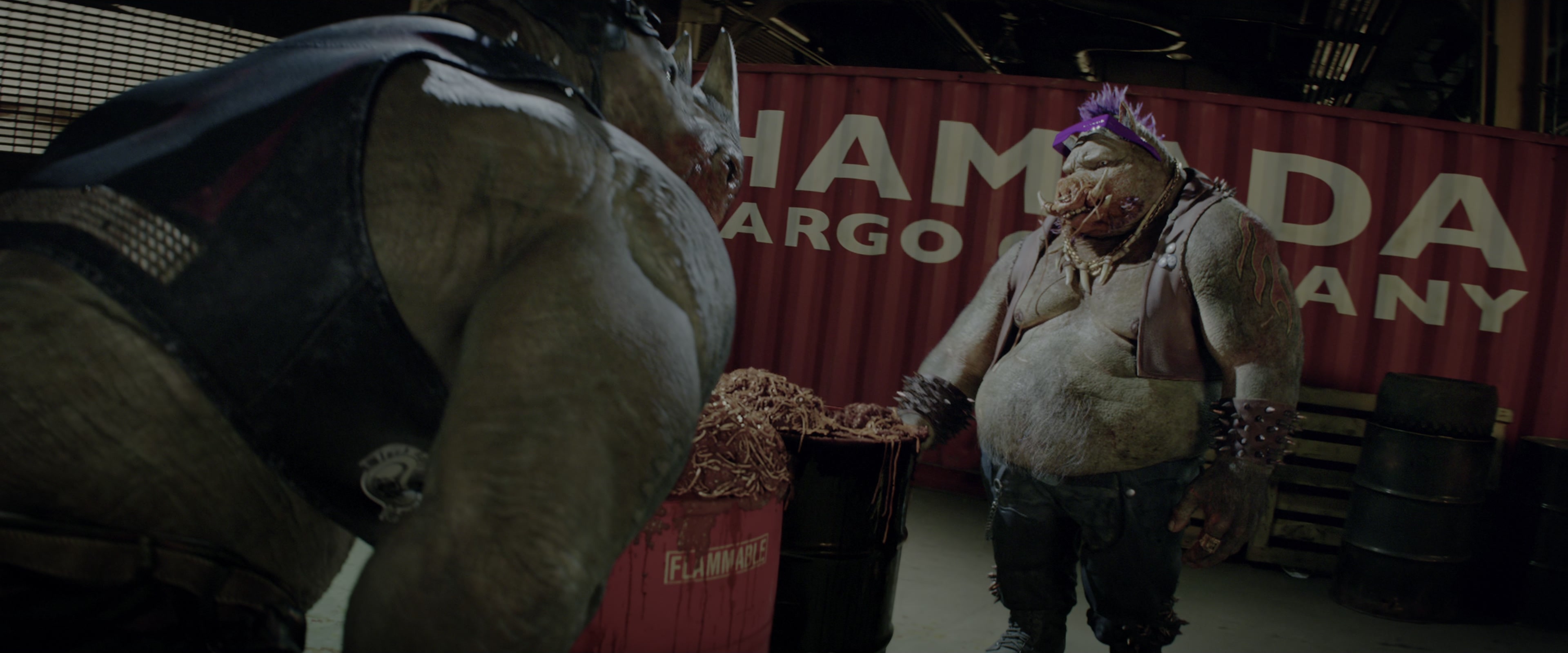 Teenage Mutant Ninja Turtles: Out of the Shadows (2016), wide, 2.40:1 — film still