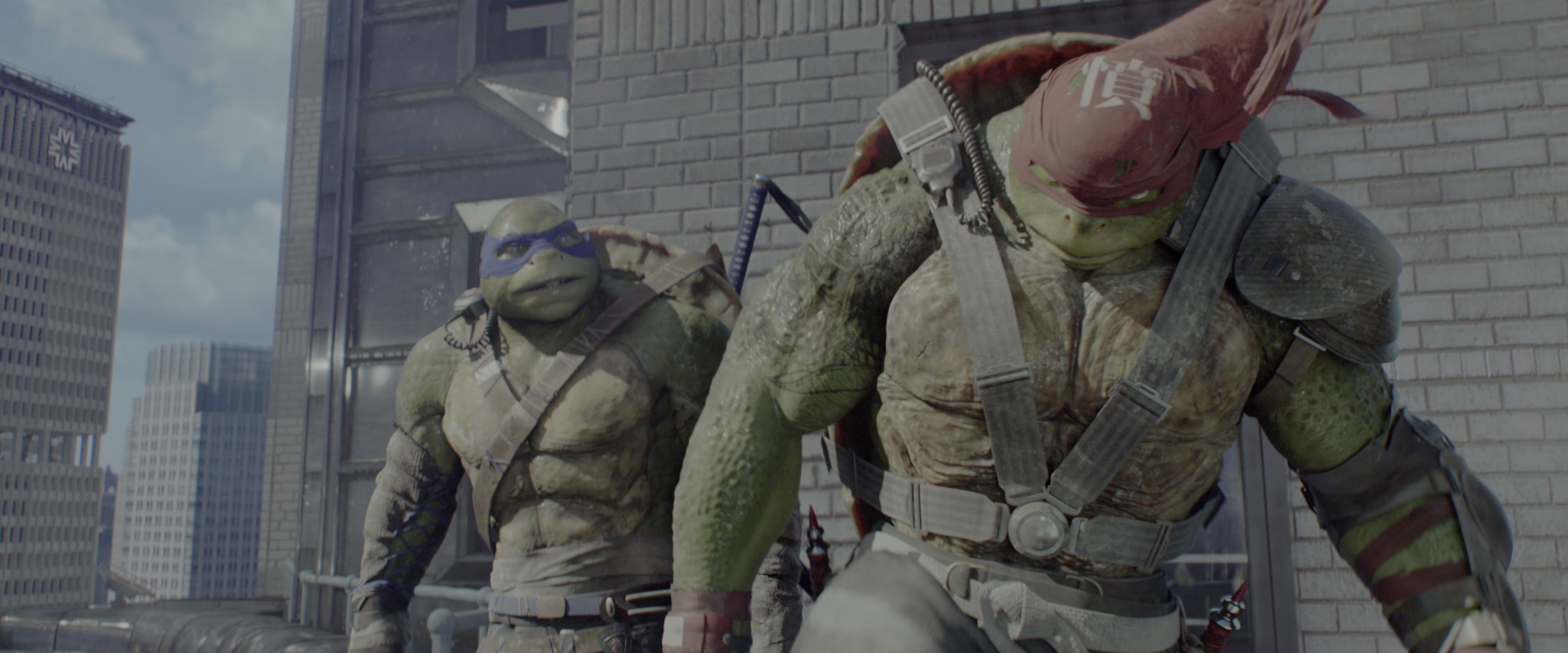 Teenage Mutant Ninja Turtles: Out of the Shadows (2016), wide, 2.40:1 — film still