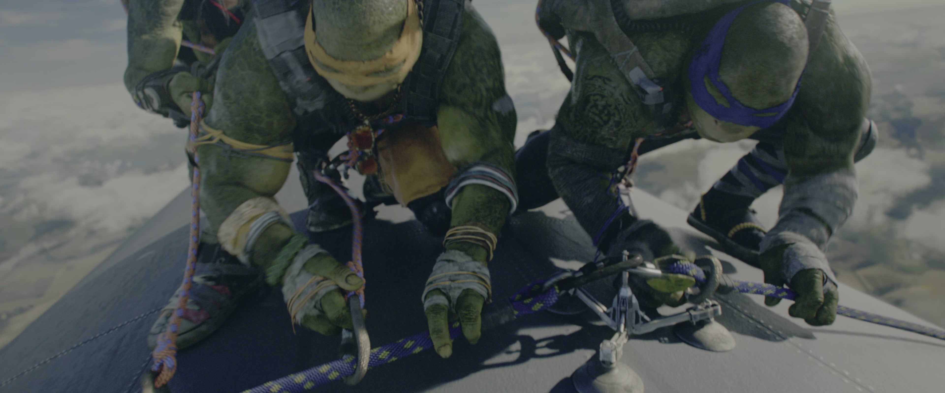 Teenage Mutant Ninja Turtles: Out of the Shadows (2016), wide, 2.40:1 — film still