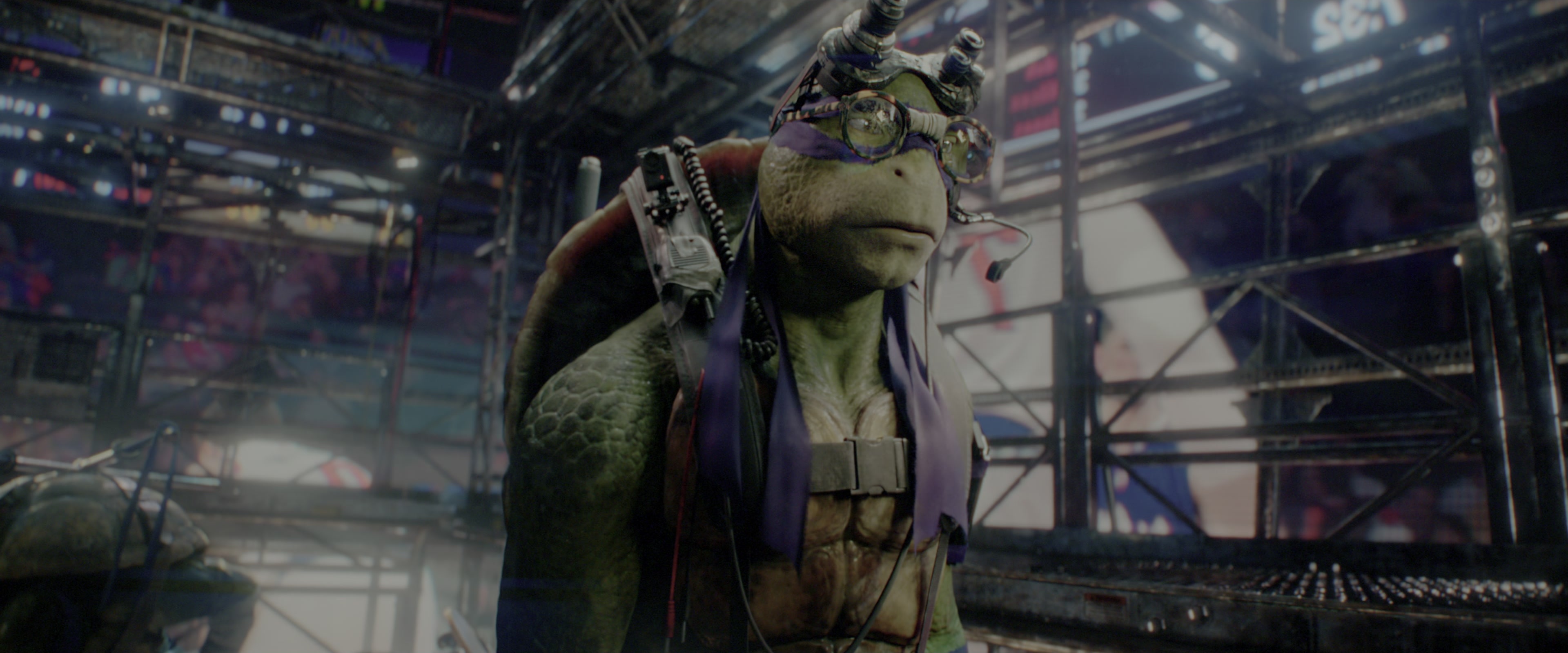 Teenage Mutant Ninja Turtles: Out of the Shadows (2016), wide, 2.40:1 — film still