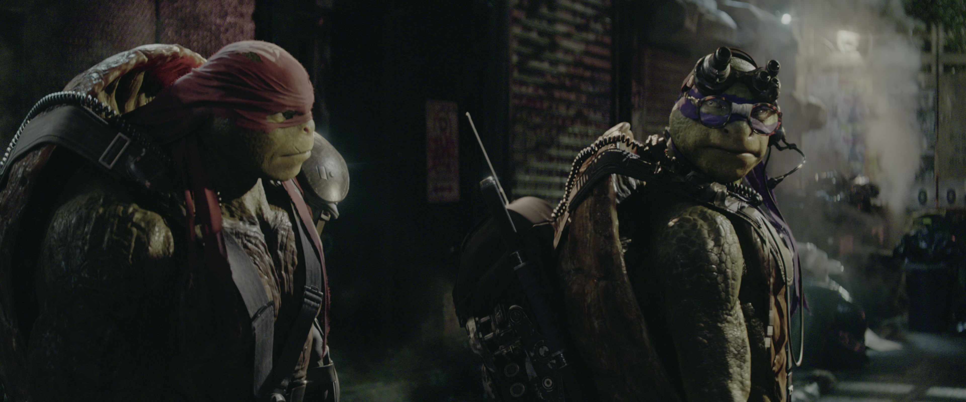 Teenage Mutant Ninja Turtles: Out of the Shadows (2016), wide, 2.40:1 — film still