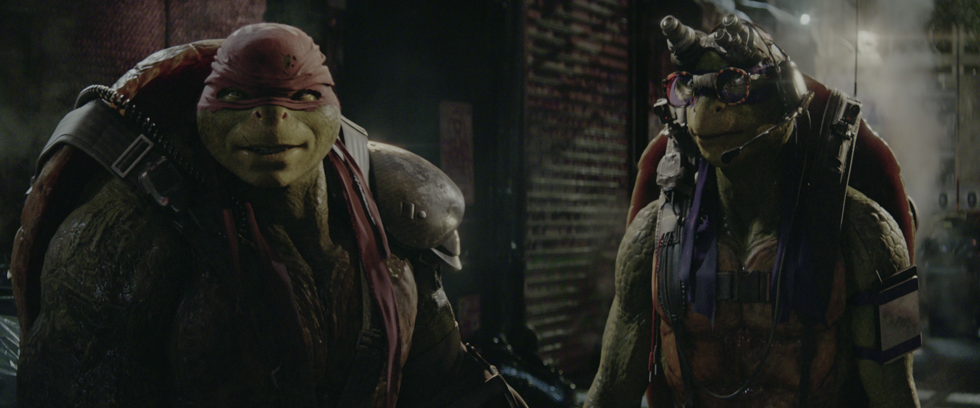 Teenage Mutant Ninja Turtles: Out of the Shadows (2016), wide, 2.40:1 — film still